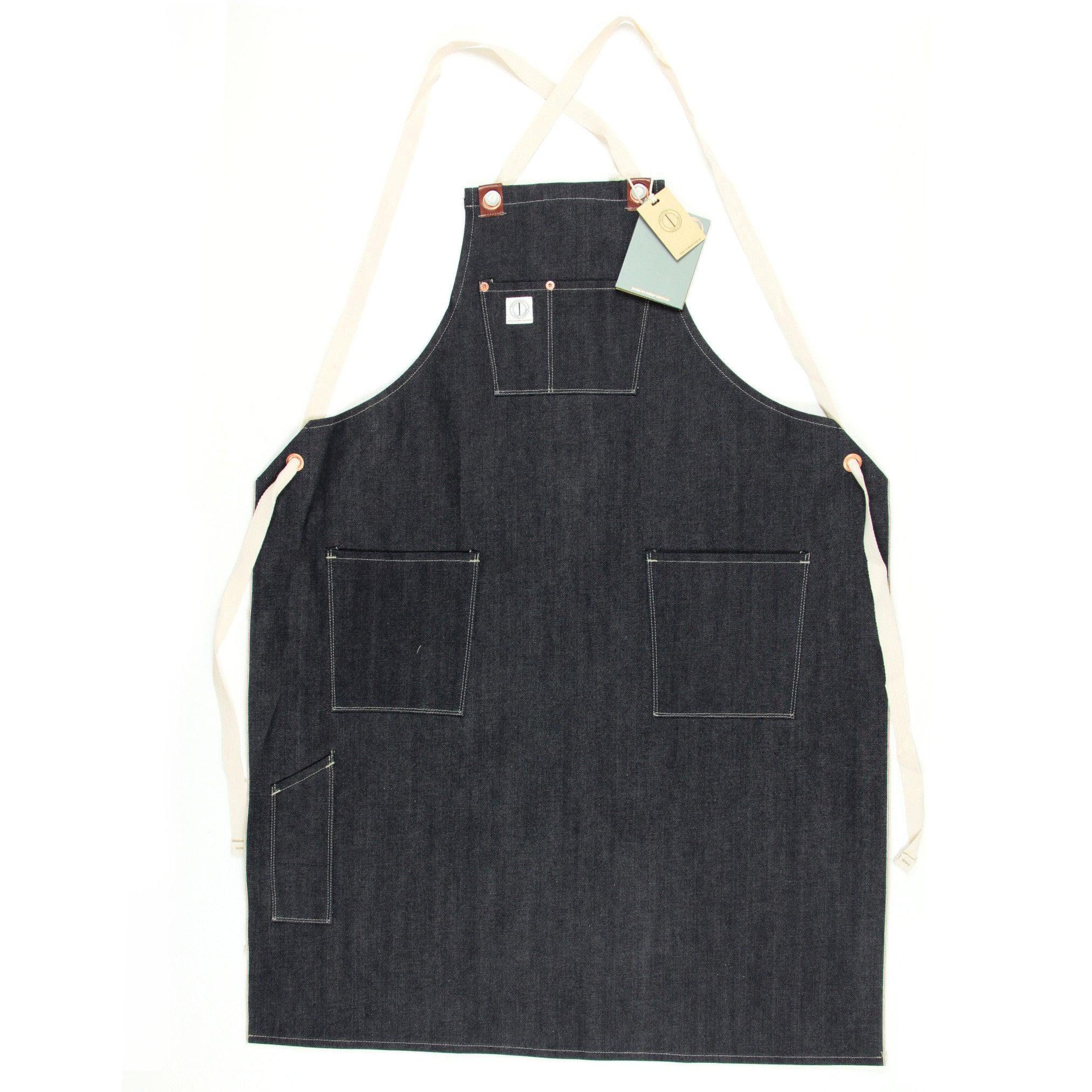 MERCANTILE APRON : DD04 RED LINE SELVEDGE