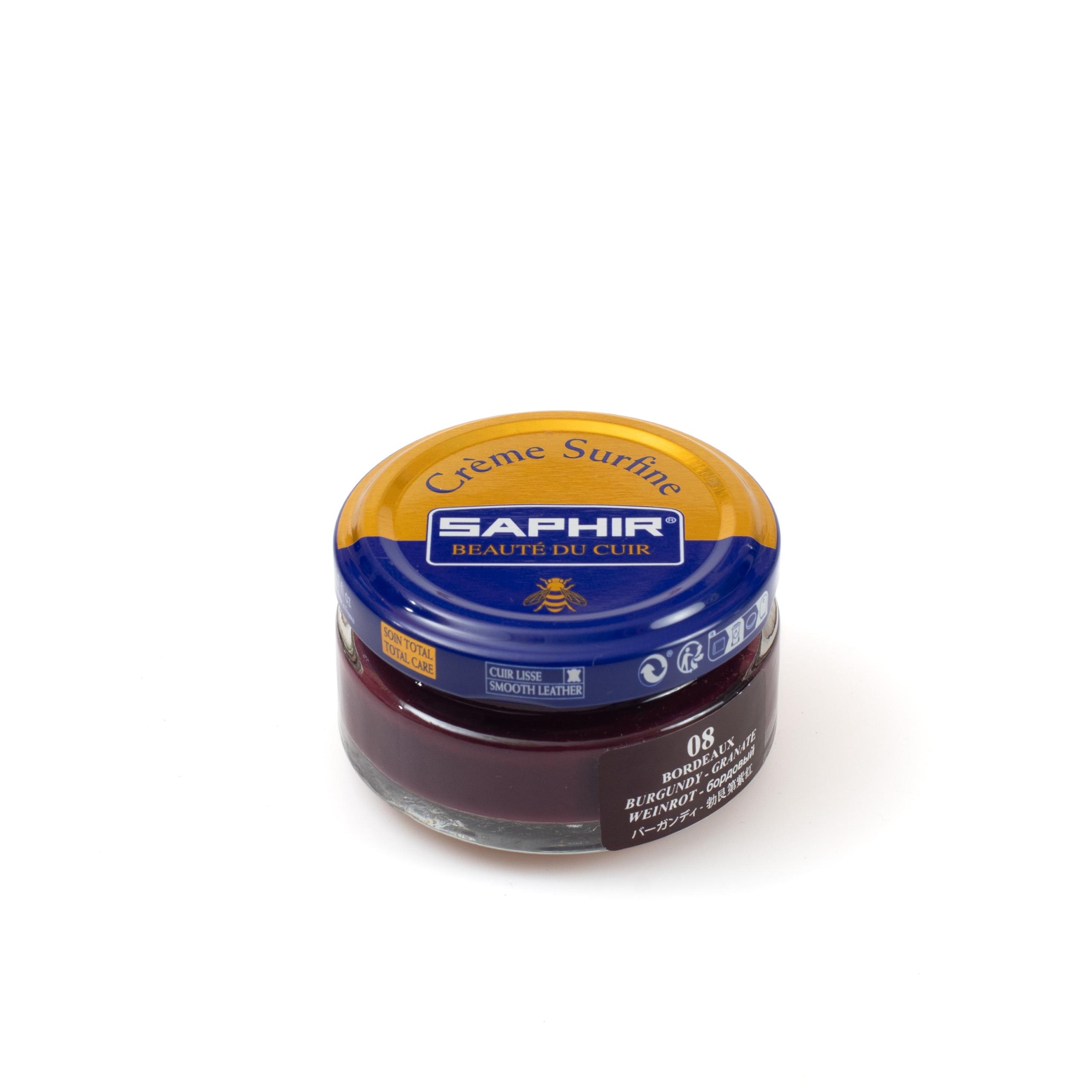 SAPHIR Beaute du Cuir Creme Surfine - Burgundy