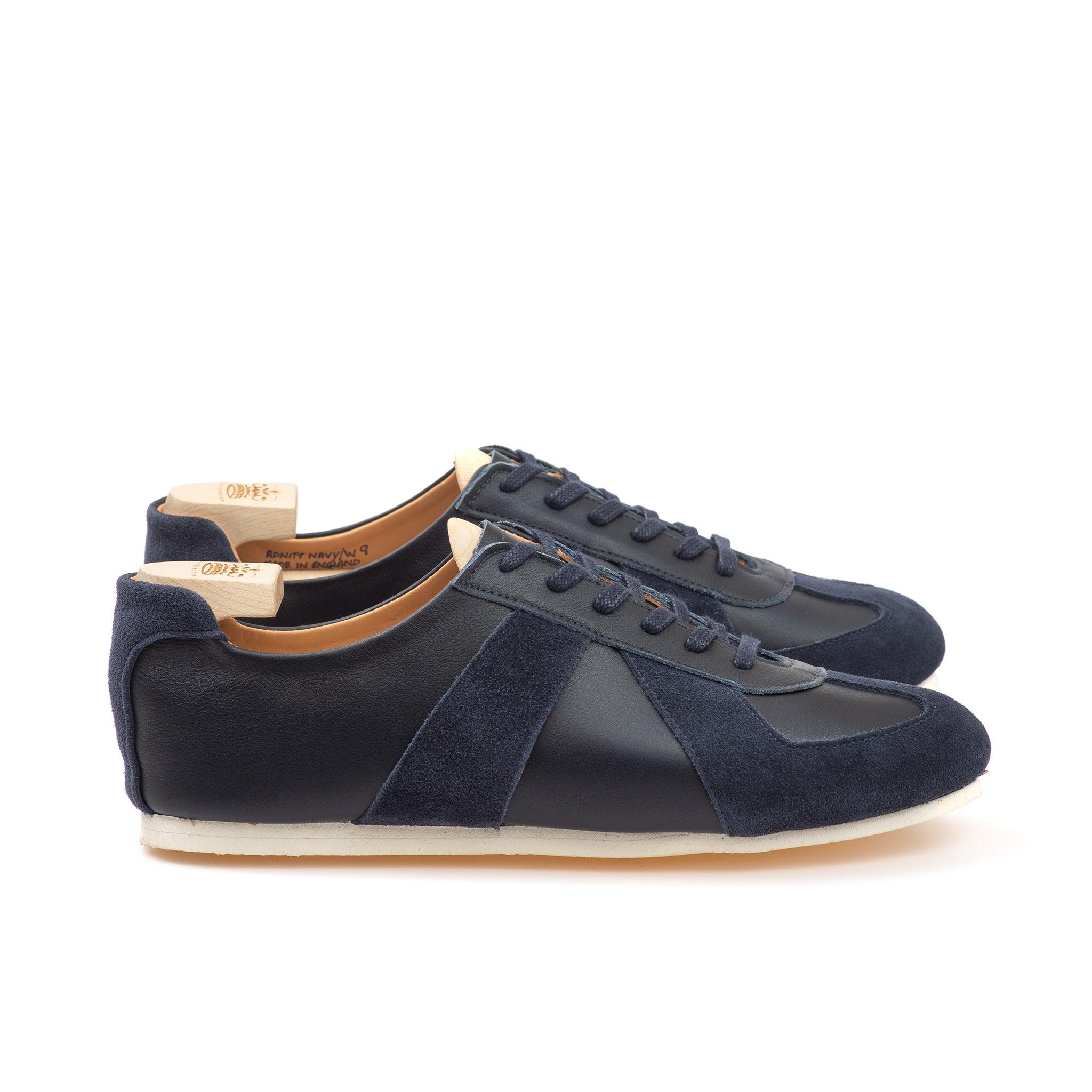 Adnitt Gat Shoe - Navy Calf
