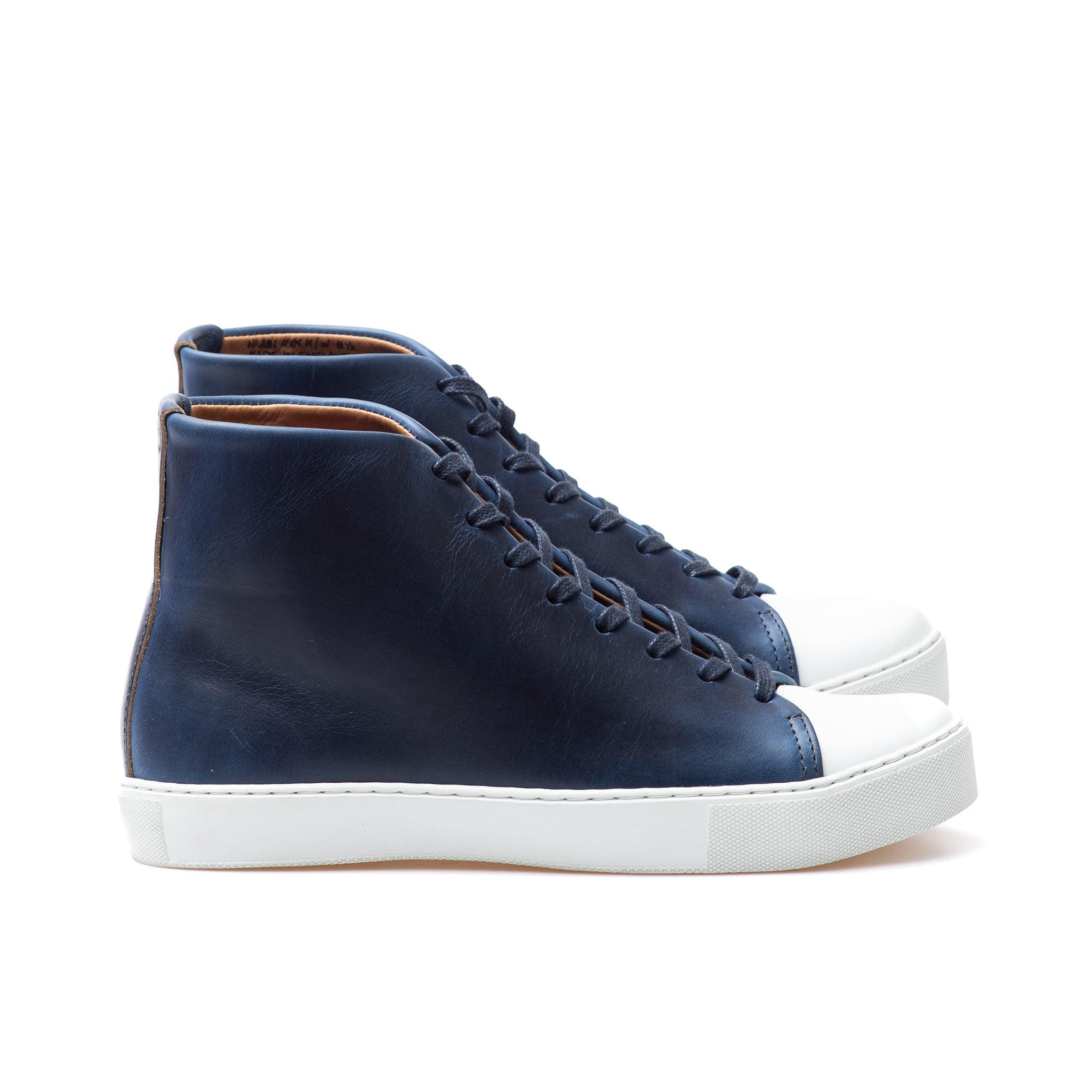 Abington Hi Toe Cap - Horween Ink Chromexcel