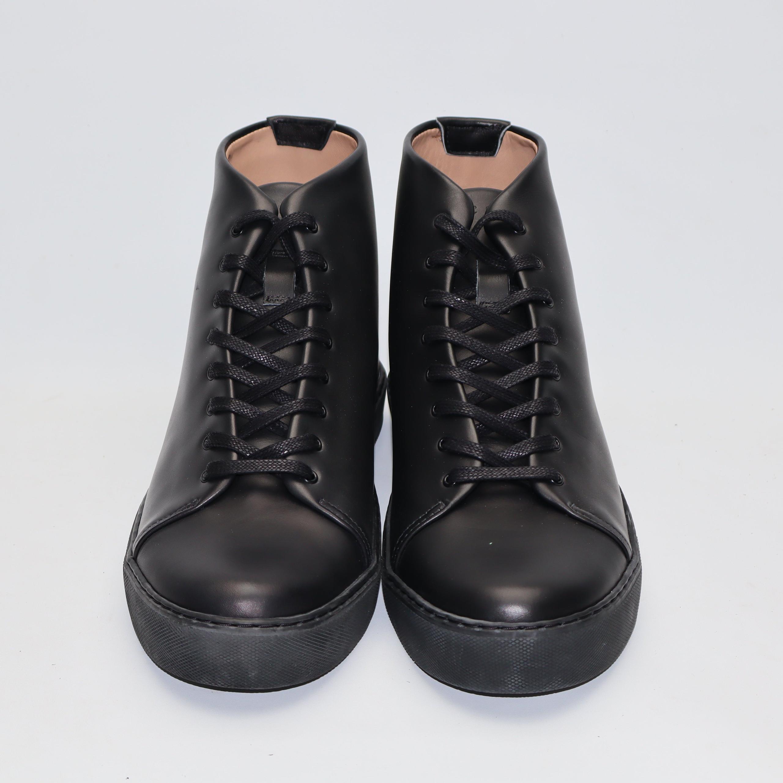 Overstone Hi Derby - Black Calf  - SRE4 11