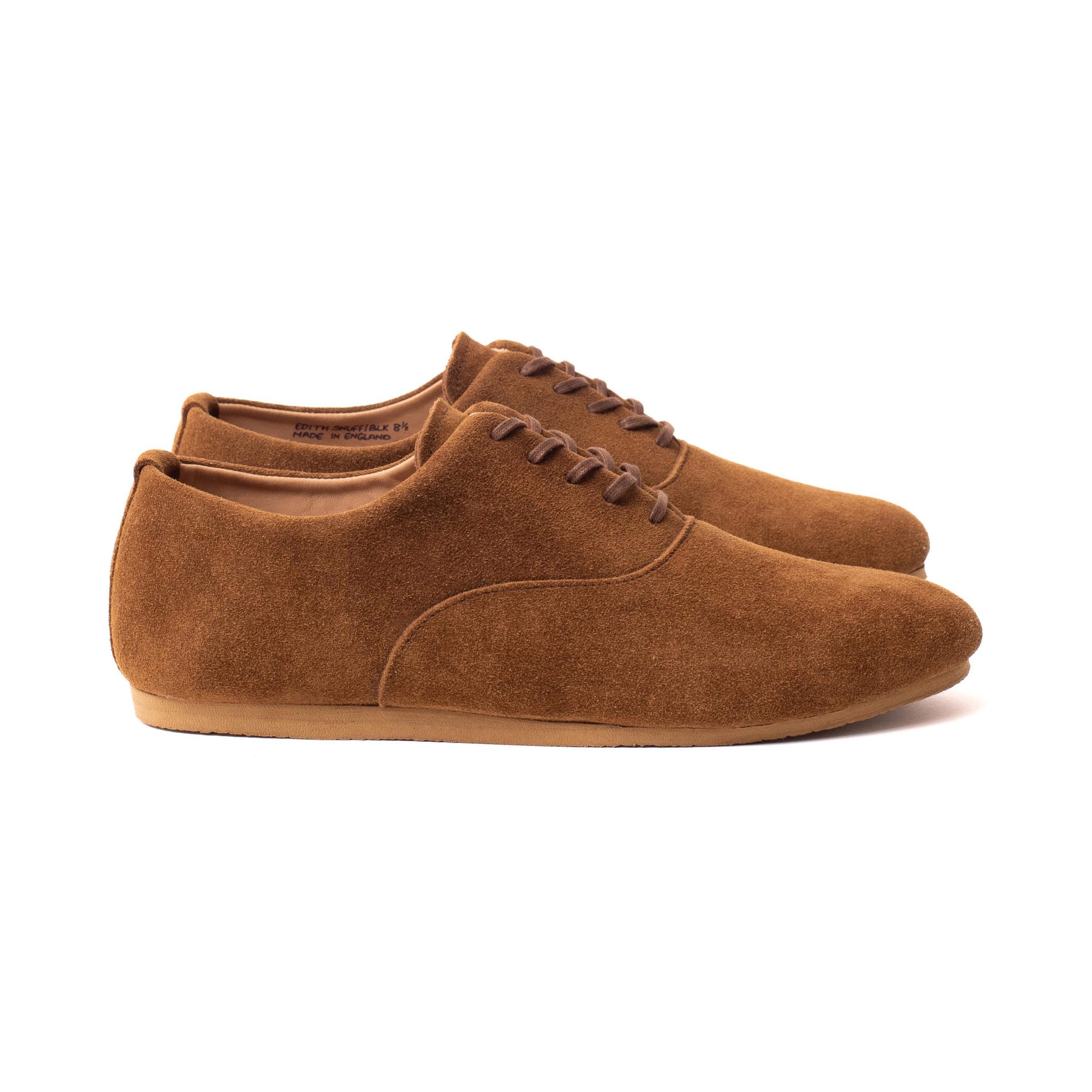 Talbot Oxford Shoe - Snuff Kudu Suede