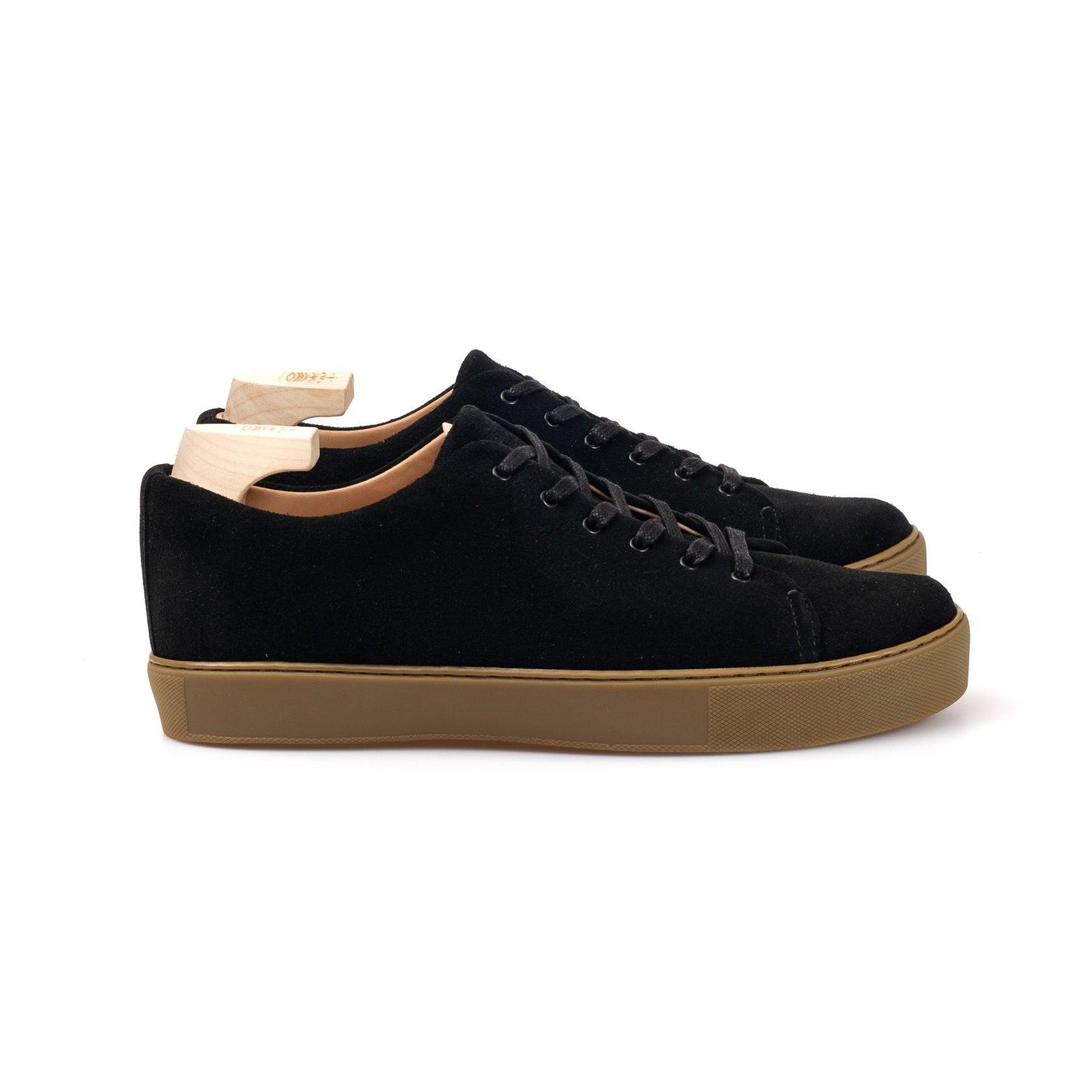 Overstone Derby - Black Janus Calf Suede