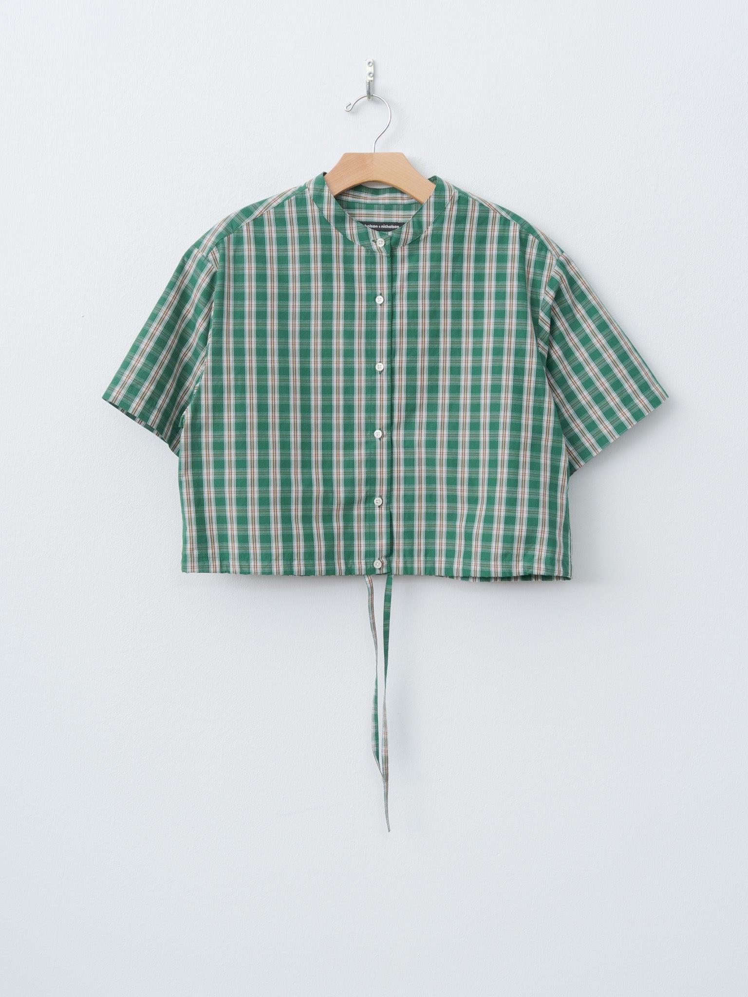 LUNA-W Shirt - Green Check