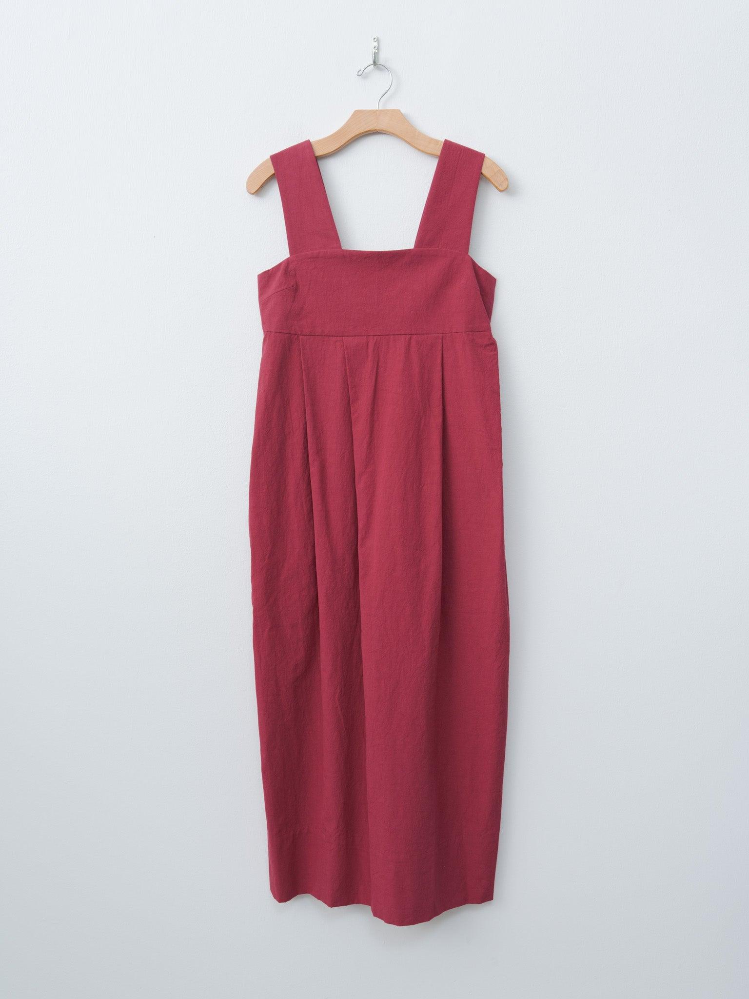 Thick Strap Dress - Cherry