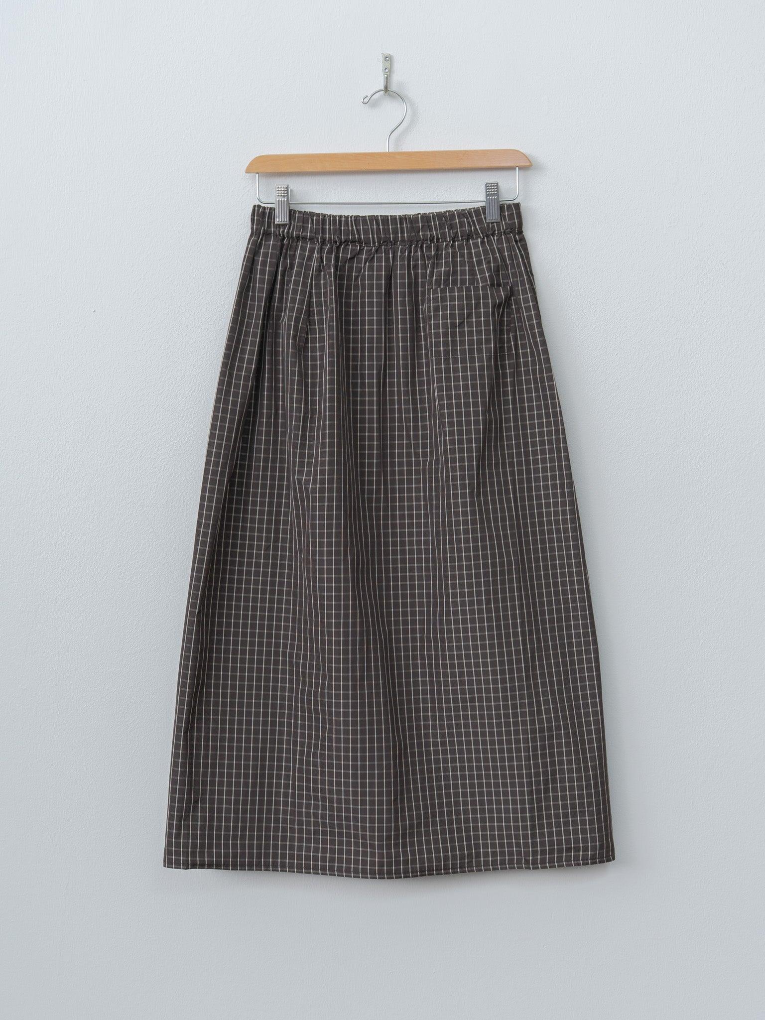 Simple Skirt - Brown Check