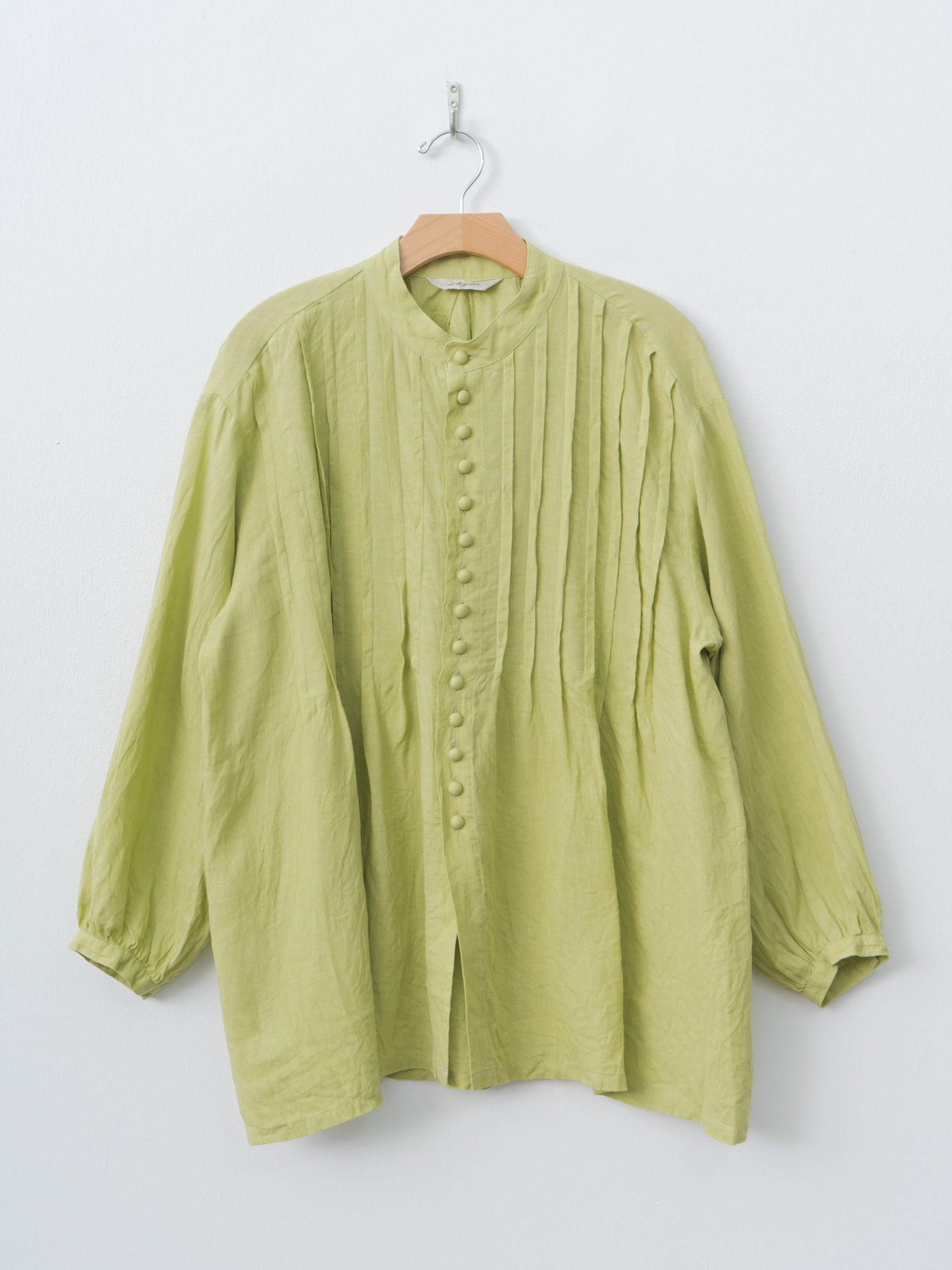 French Linen Shirt - Pistachio