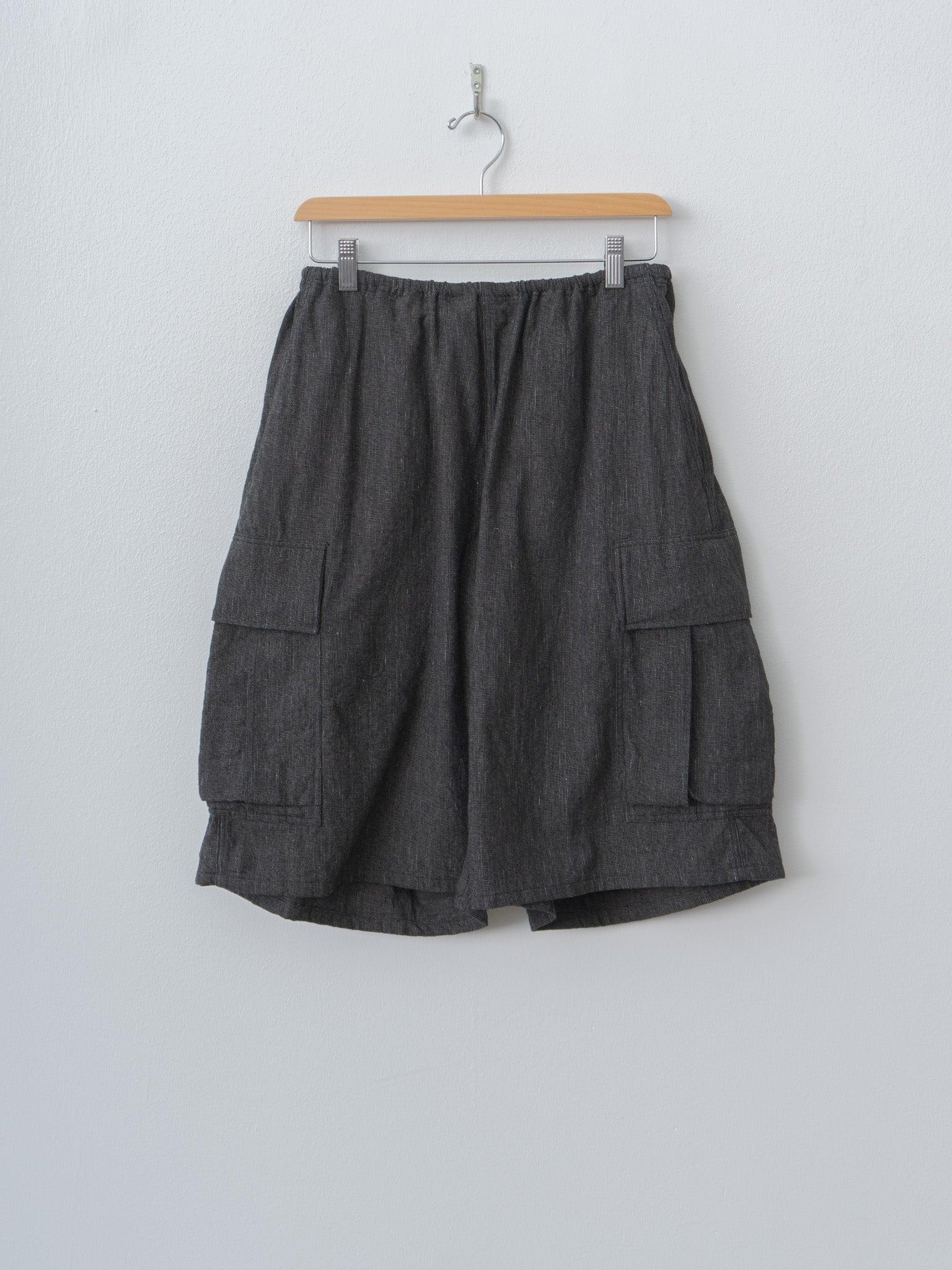 Cotton Mix Nep 6P Shorts - Black