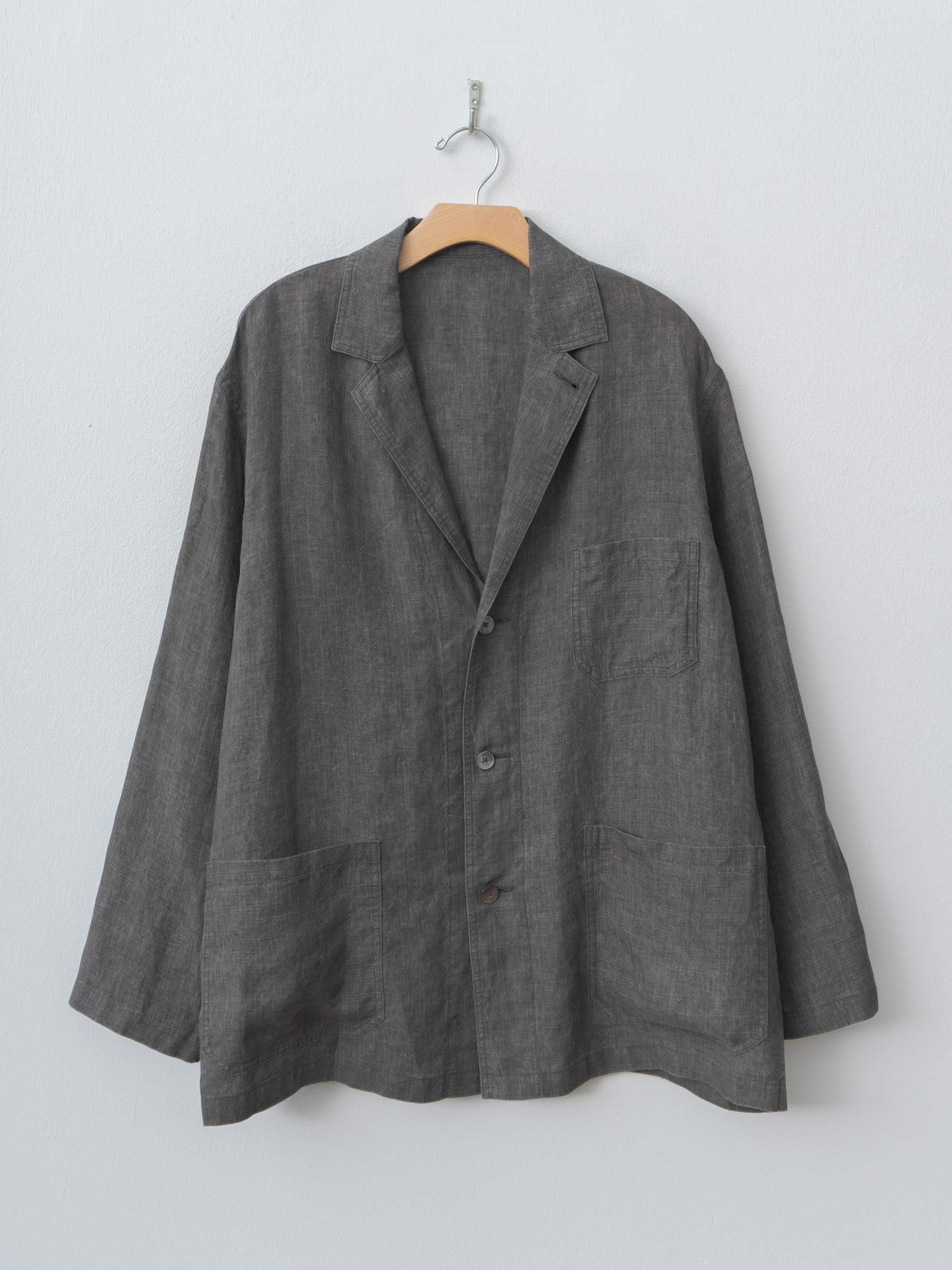 Linen Poplin Jacket - Sumi