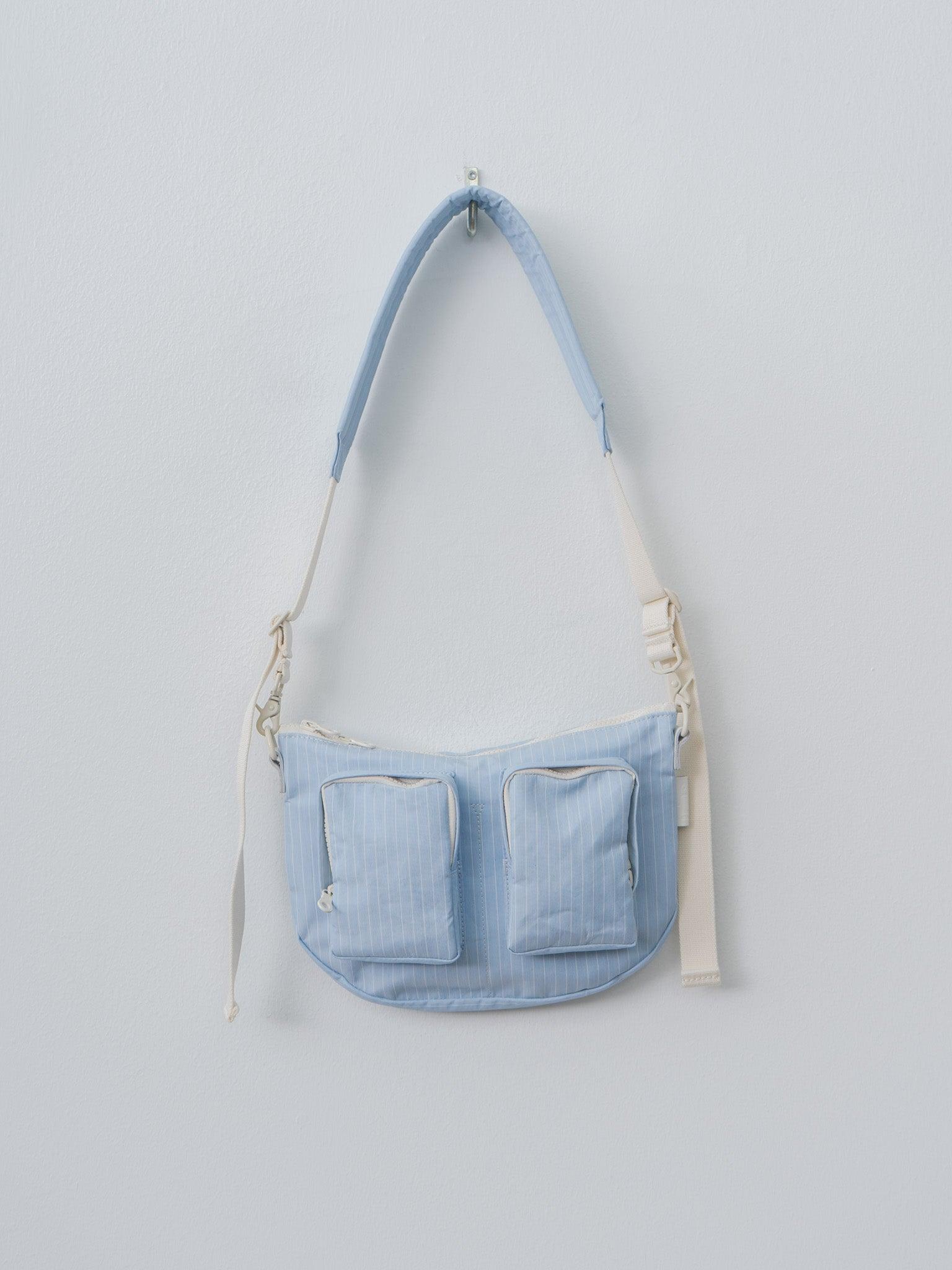 Cotton Polyester Bodybag S - Stripe Blue