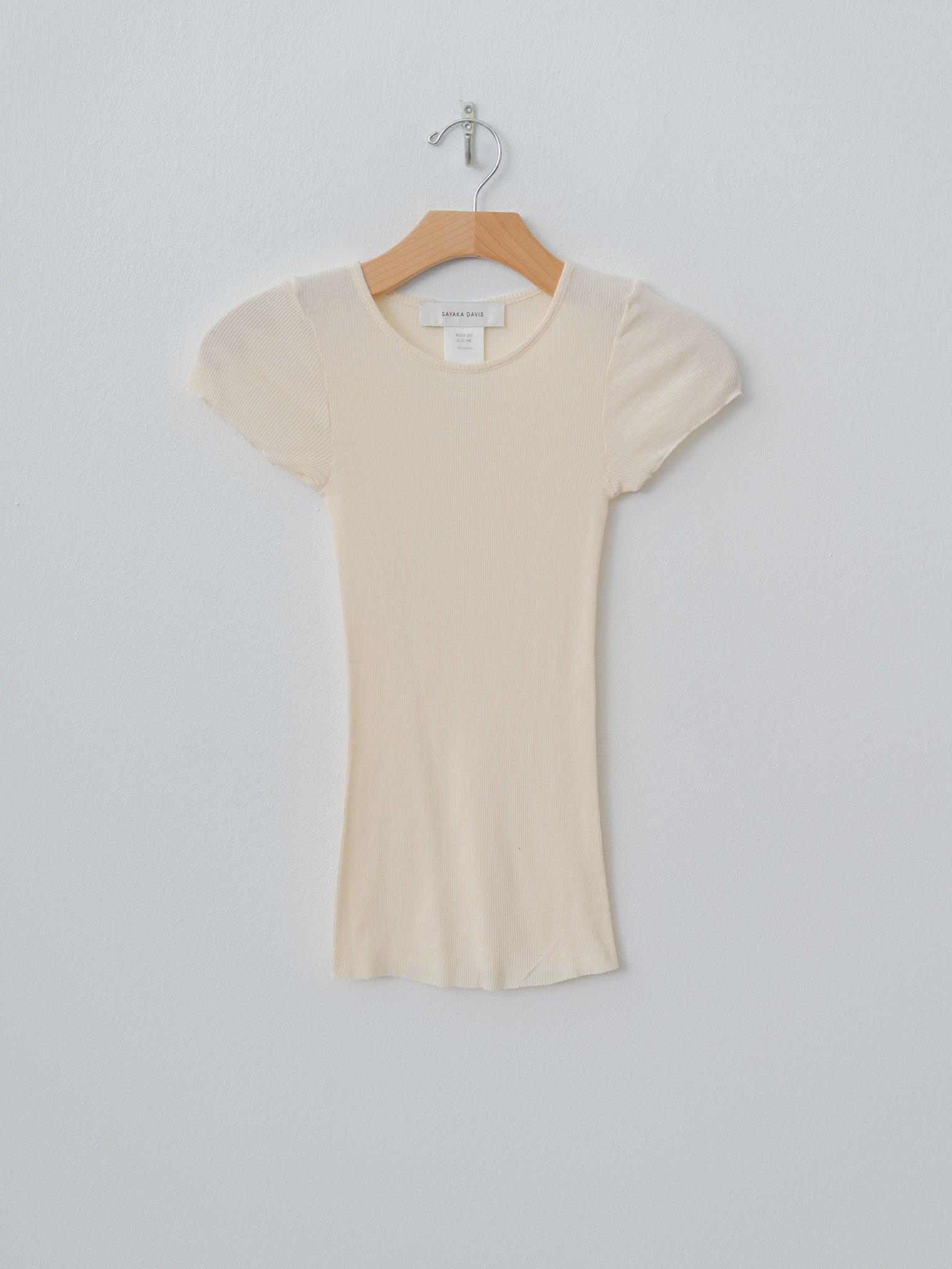 Cap Sleeve Tee - Peach
