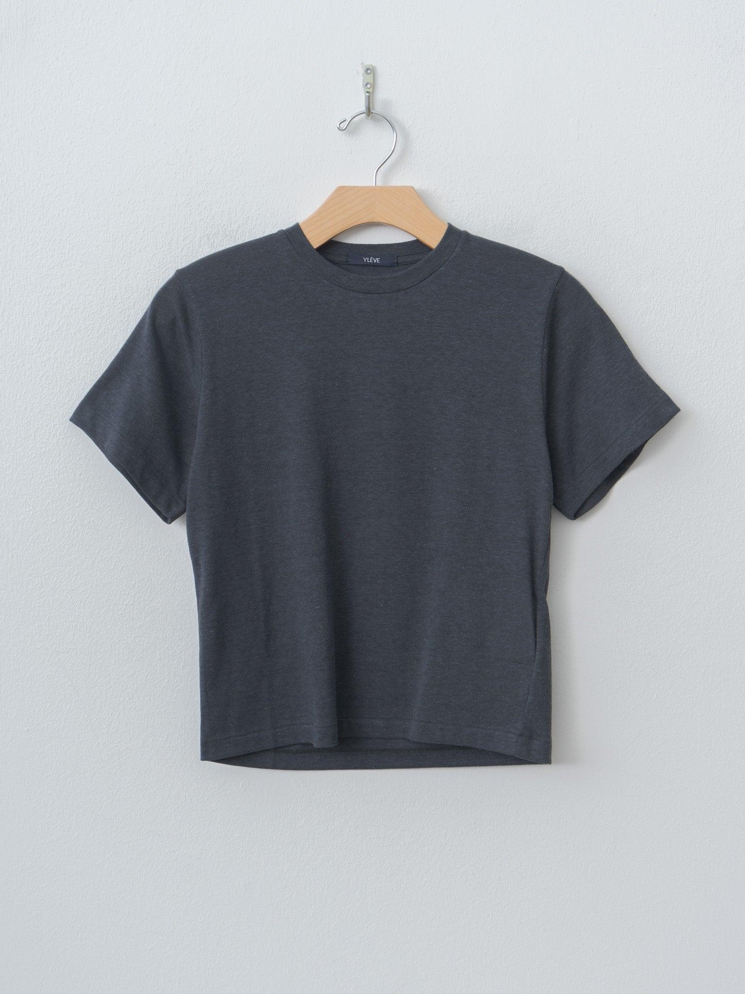 T/C Slub Yarn Jersey T - Blue Gray