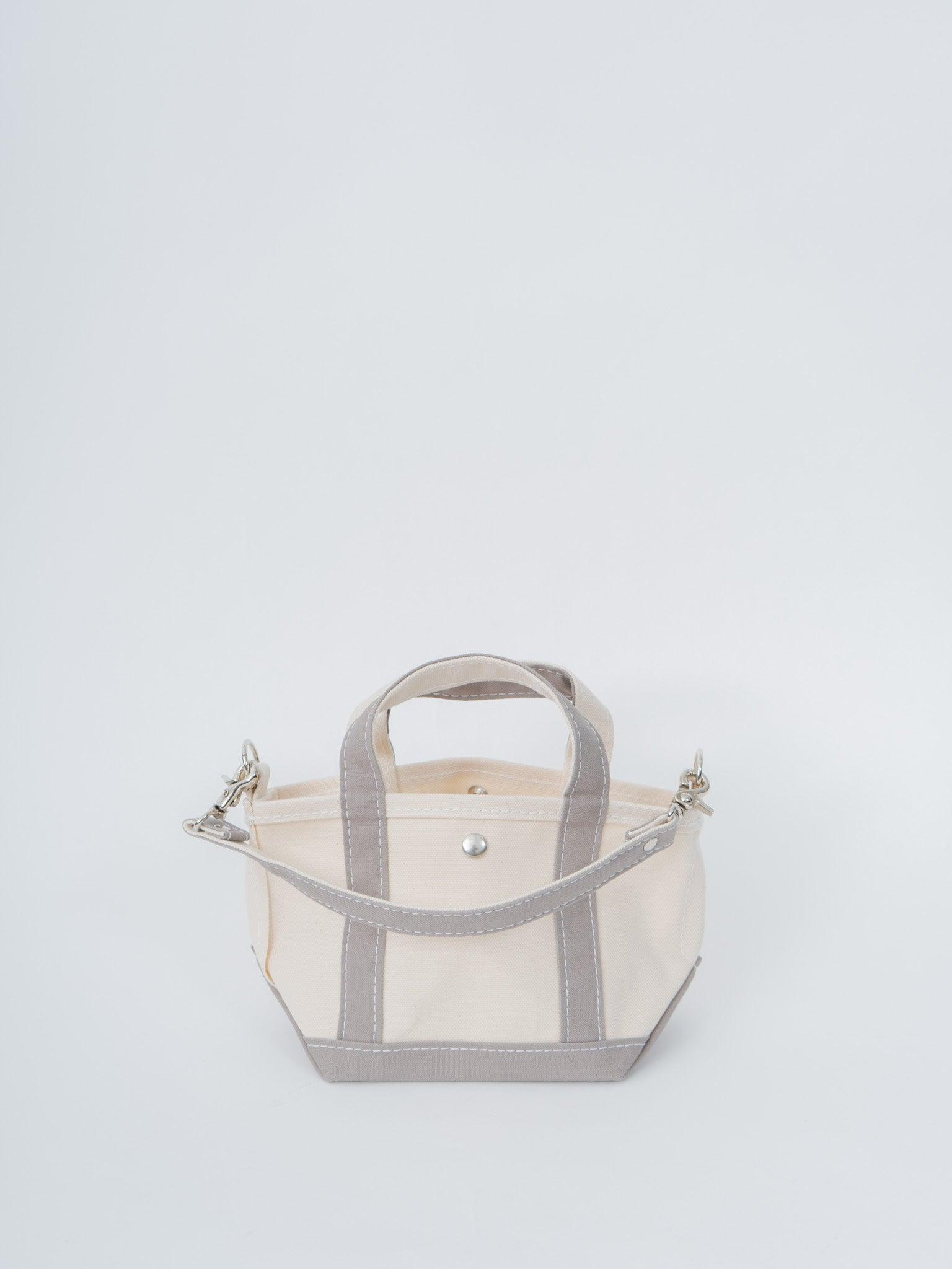 Tote Bag Mini - Natural/Gray