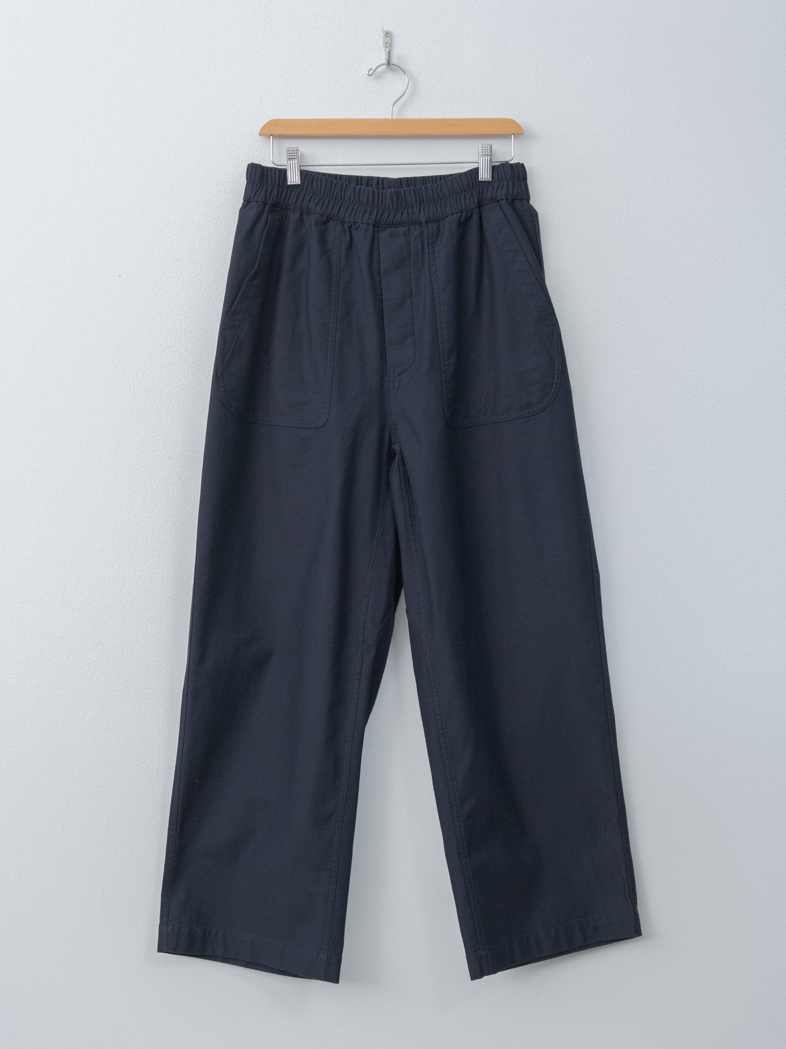 U.S. Back Satin Fatigue Easy Pants - Navy