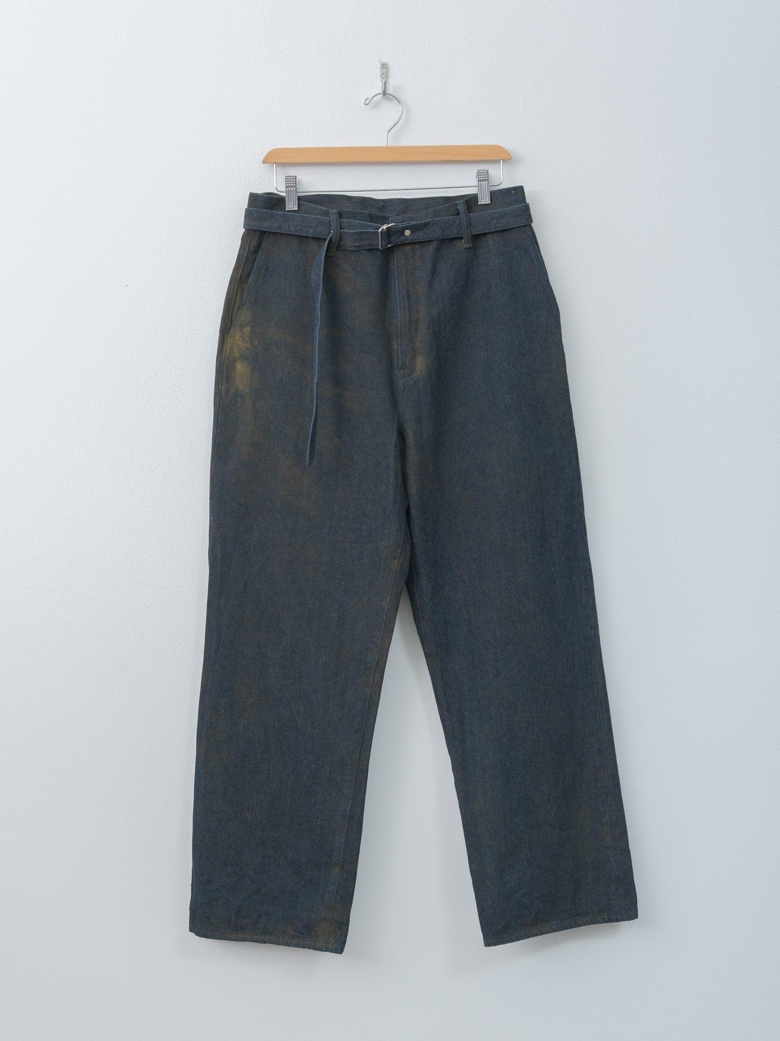 Belted Trousers - Yellow Ochre