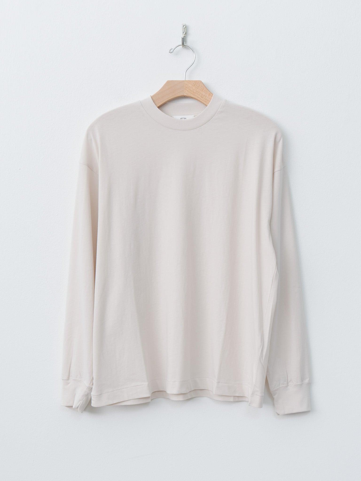 Fresca Nubuck Longsleeve T–Shirt - Warm White