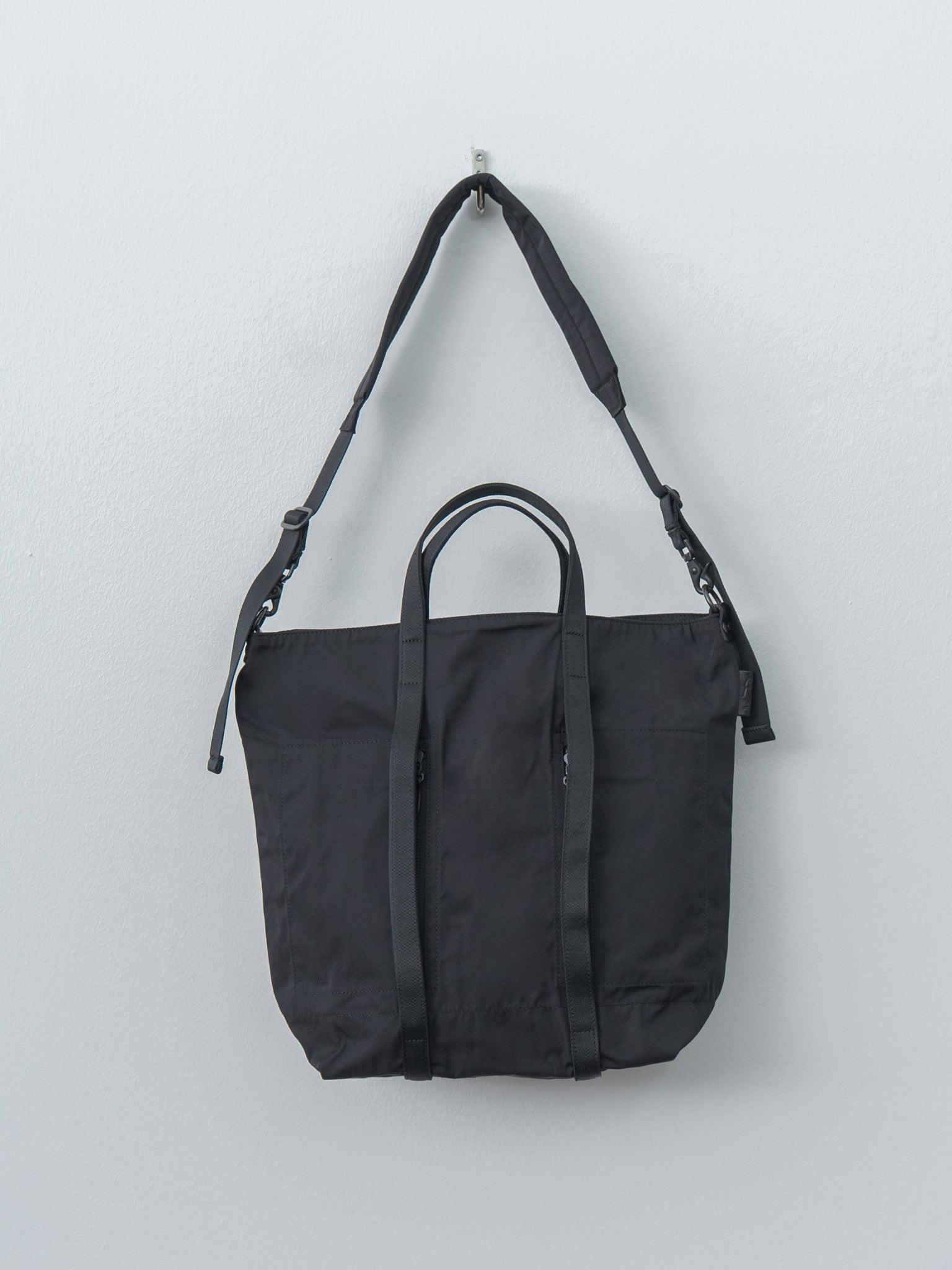Gabardine 2-Way Shoulder T - Black