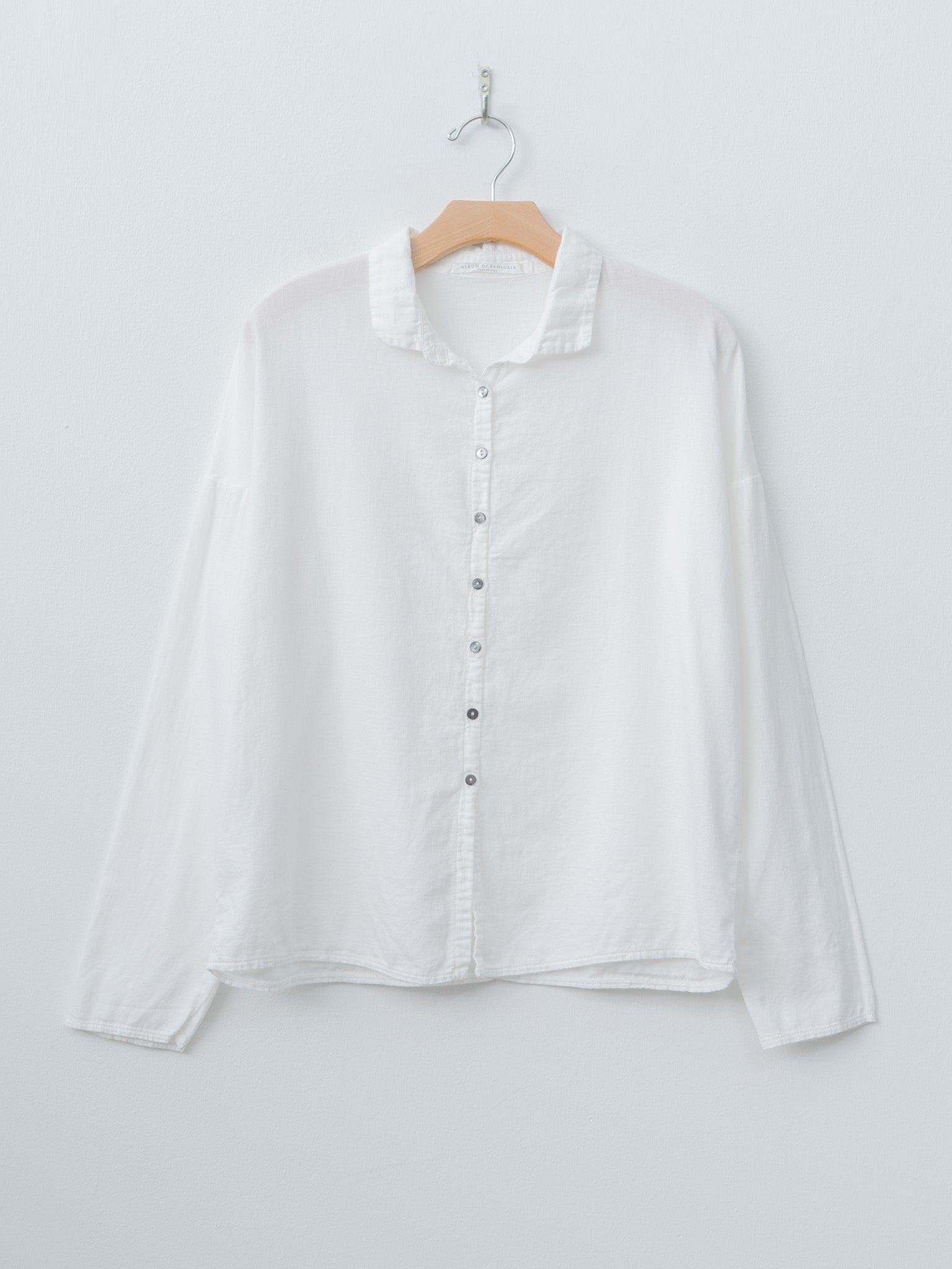 Short Collar Shirt LWC - Milk, Brown