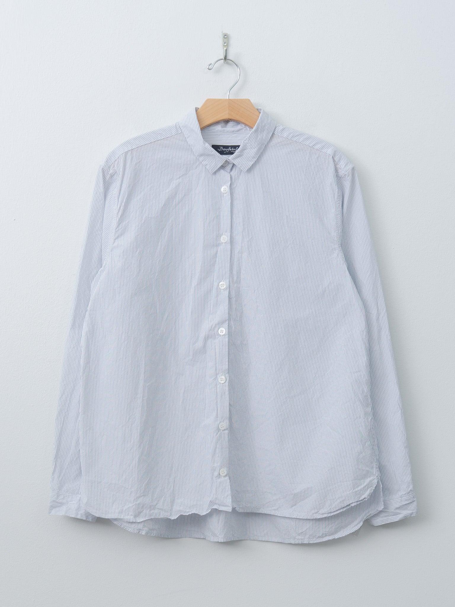 Loose Tyrol Shirt - Multi Stripe, Window Check