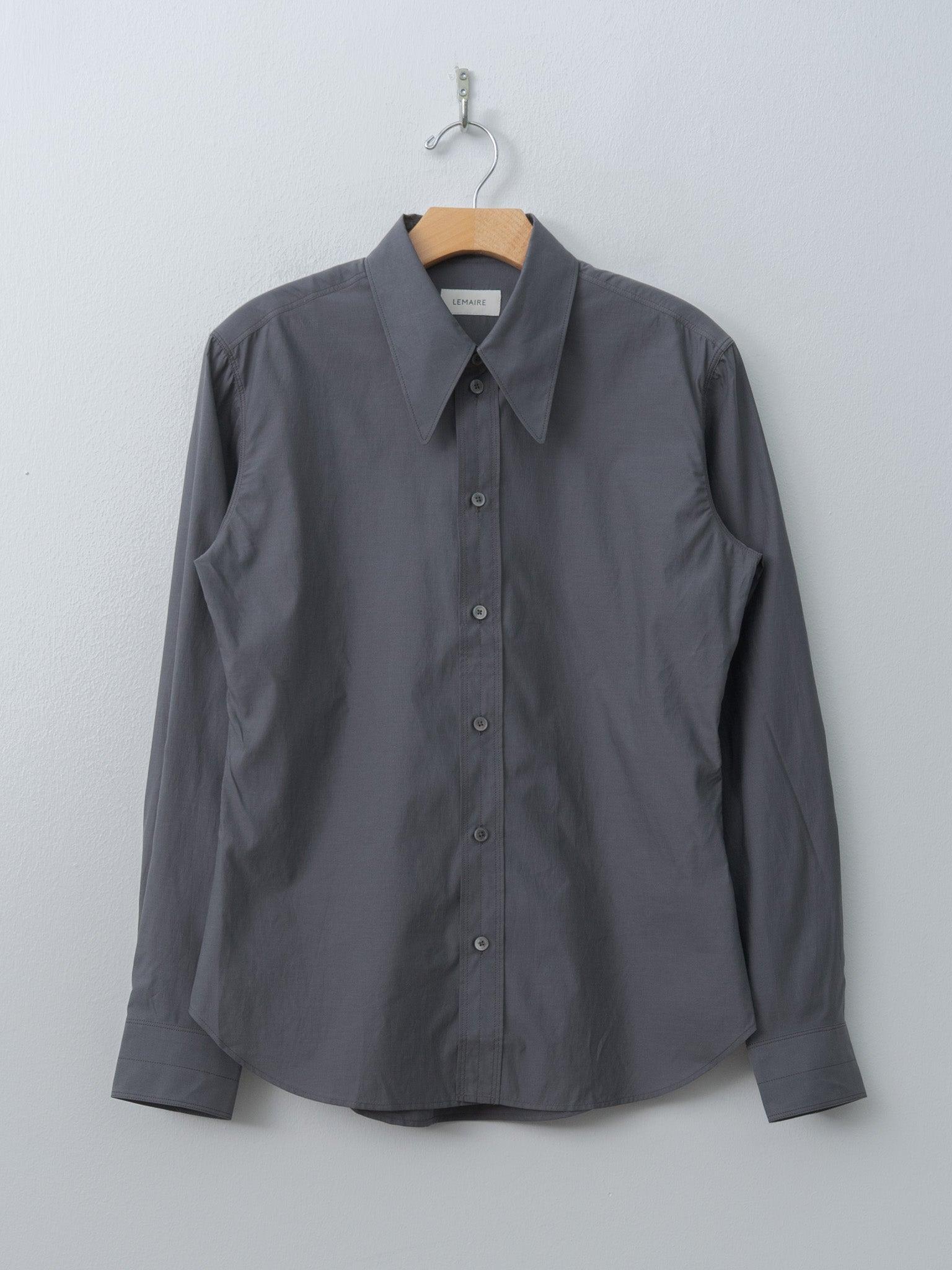Pointed Collar Shirt - Steel