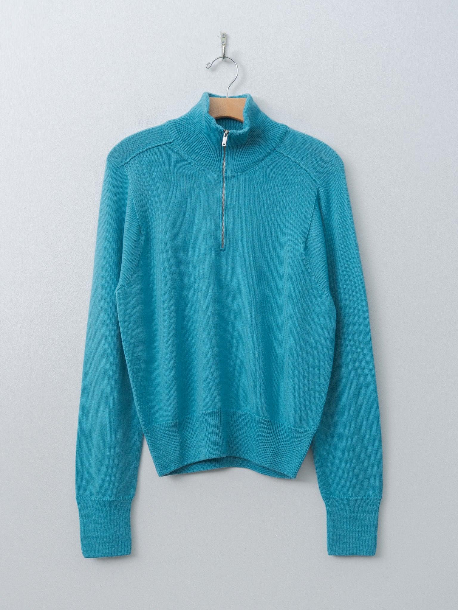 MAREN Zip Up Knit - Sky