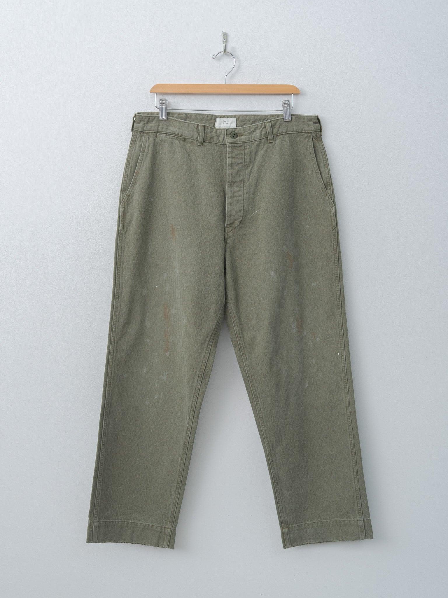 USMC HBT Pants - Olive Drab, Black
