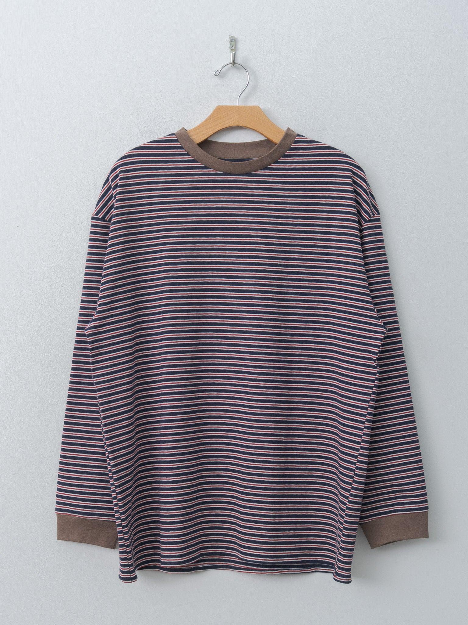 Beer Tee - Navy / Red Stripe