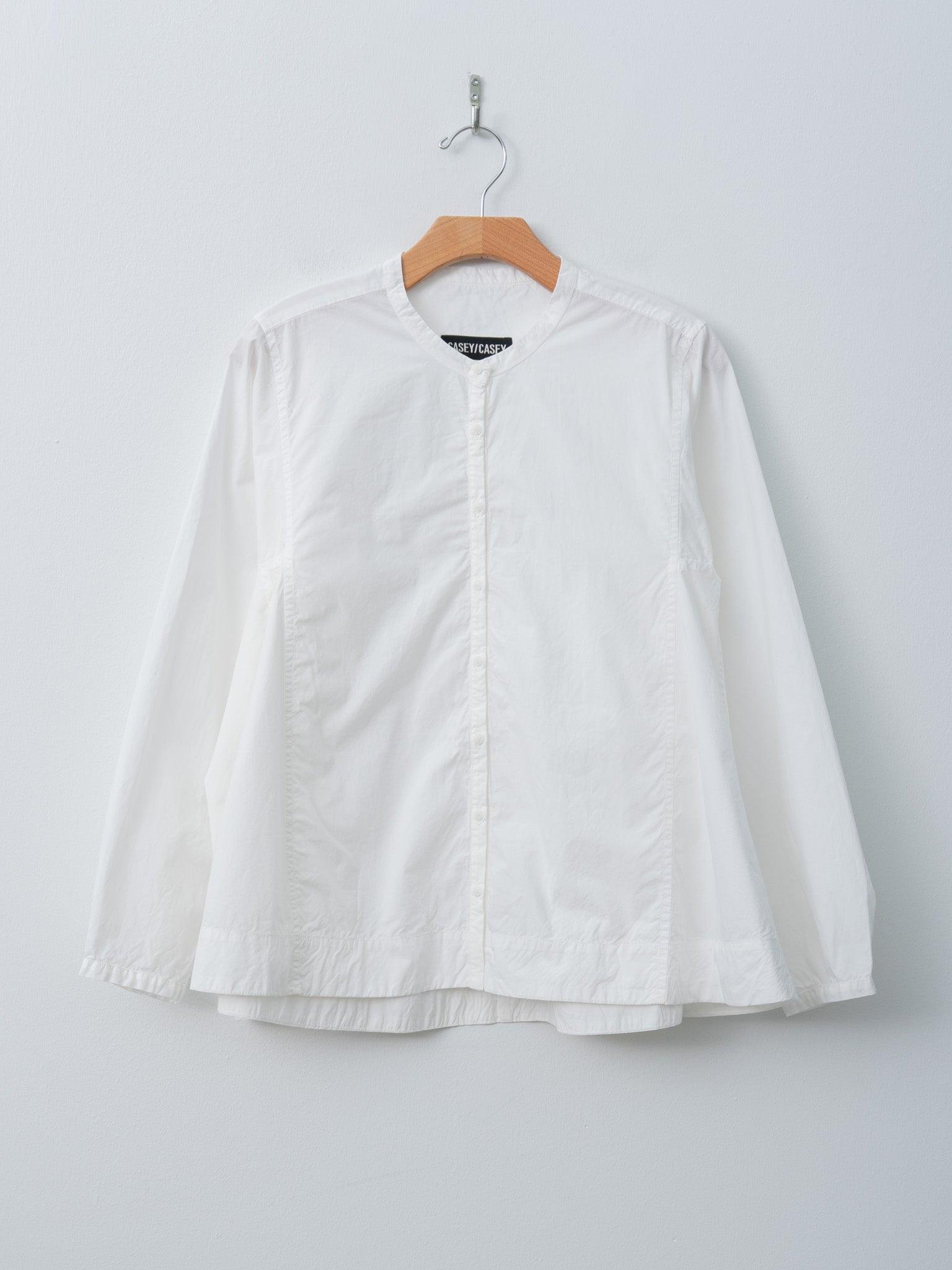 Harmony Shirt L COT - White, Burgundy