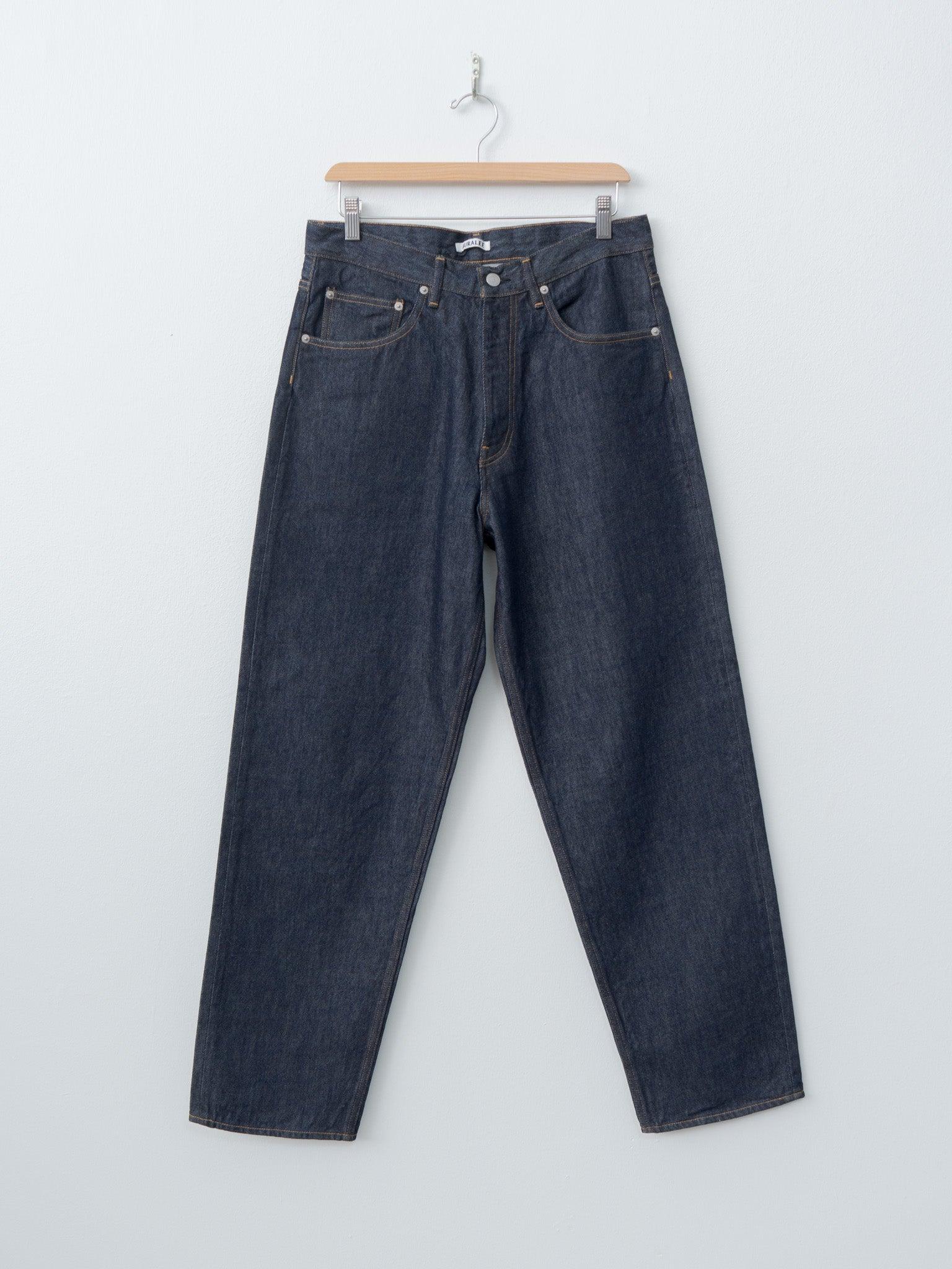 Hard Twist Denim Wide Pants - Indigo One Wash (restocked)
