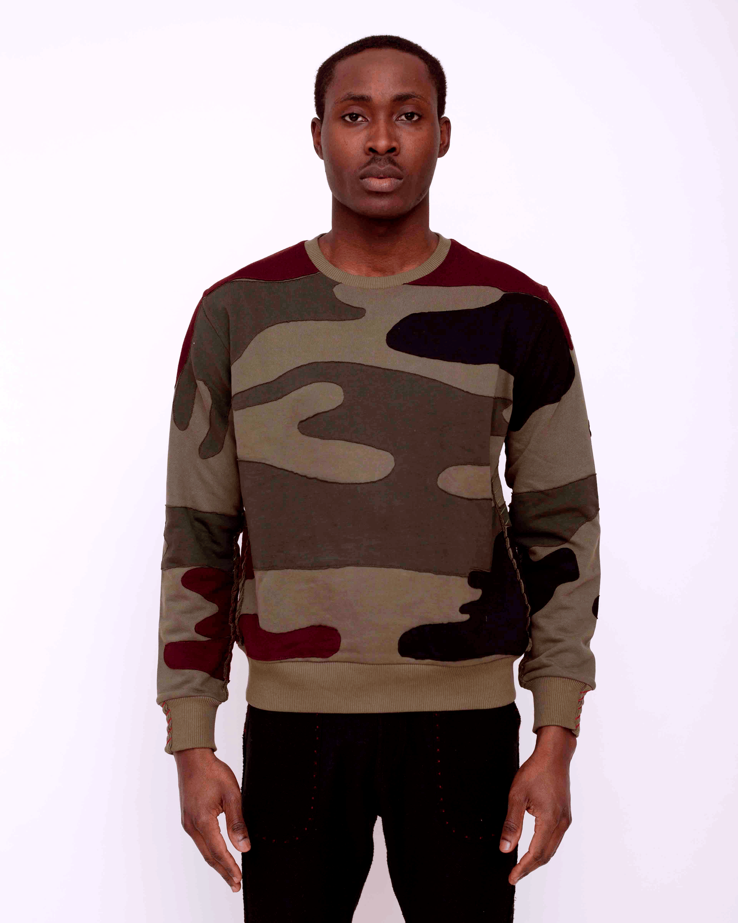 SWEATSHIRT Camo Patch 4 - Sale