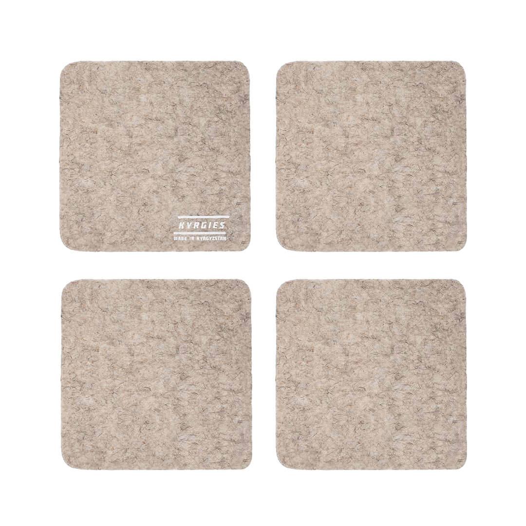 Coaster 4-Pack - Oatmeal
