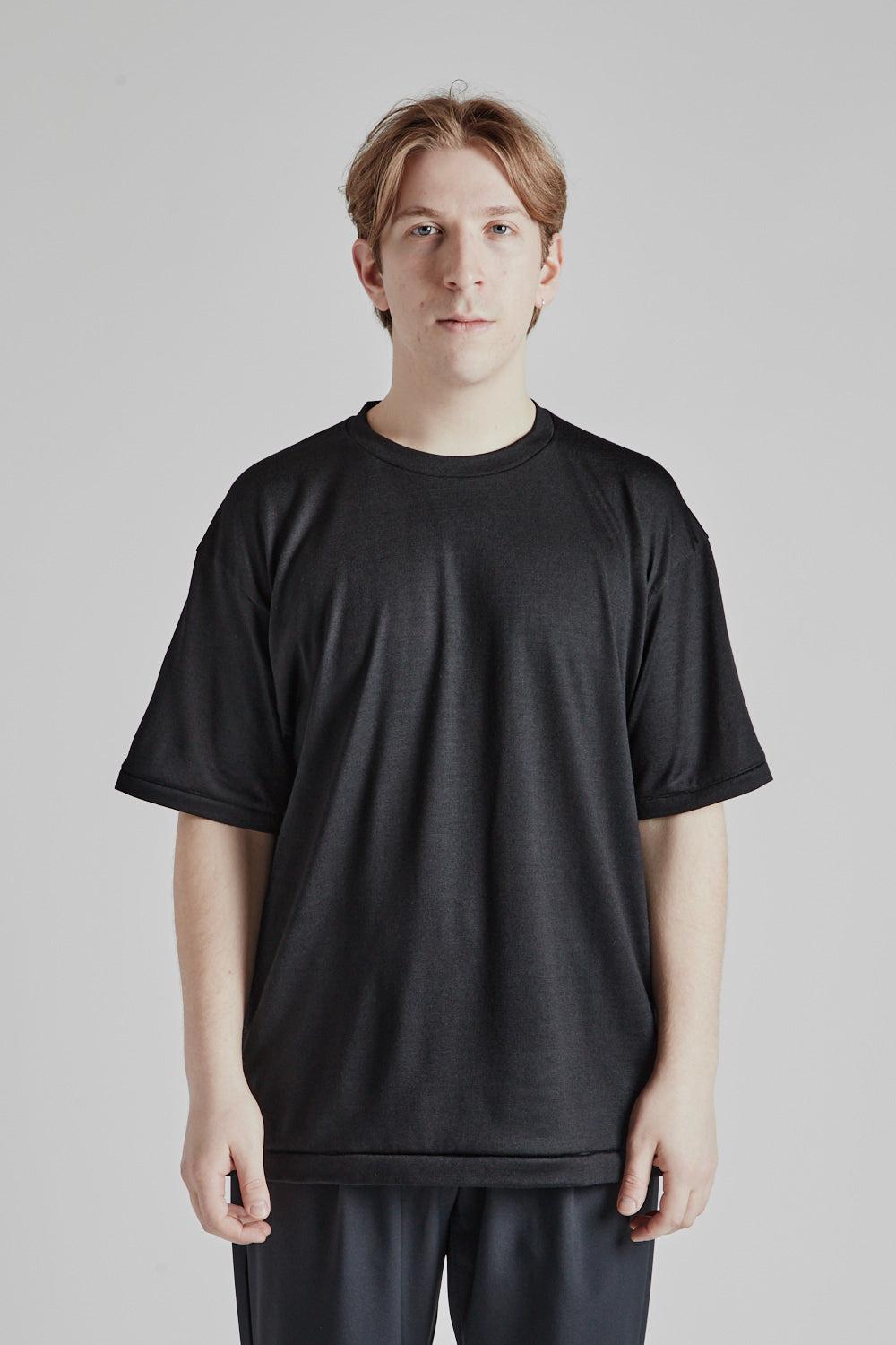 Tough Wool 180 H/S T-Shirts - Black