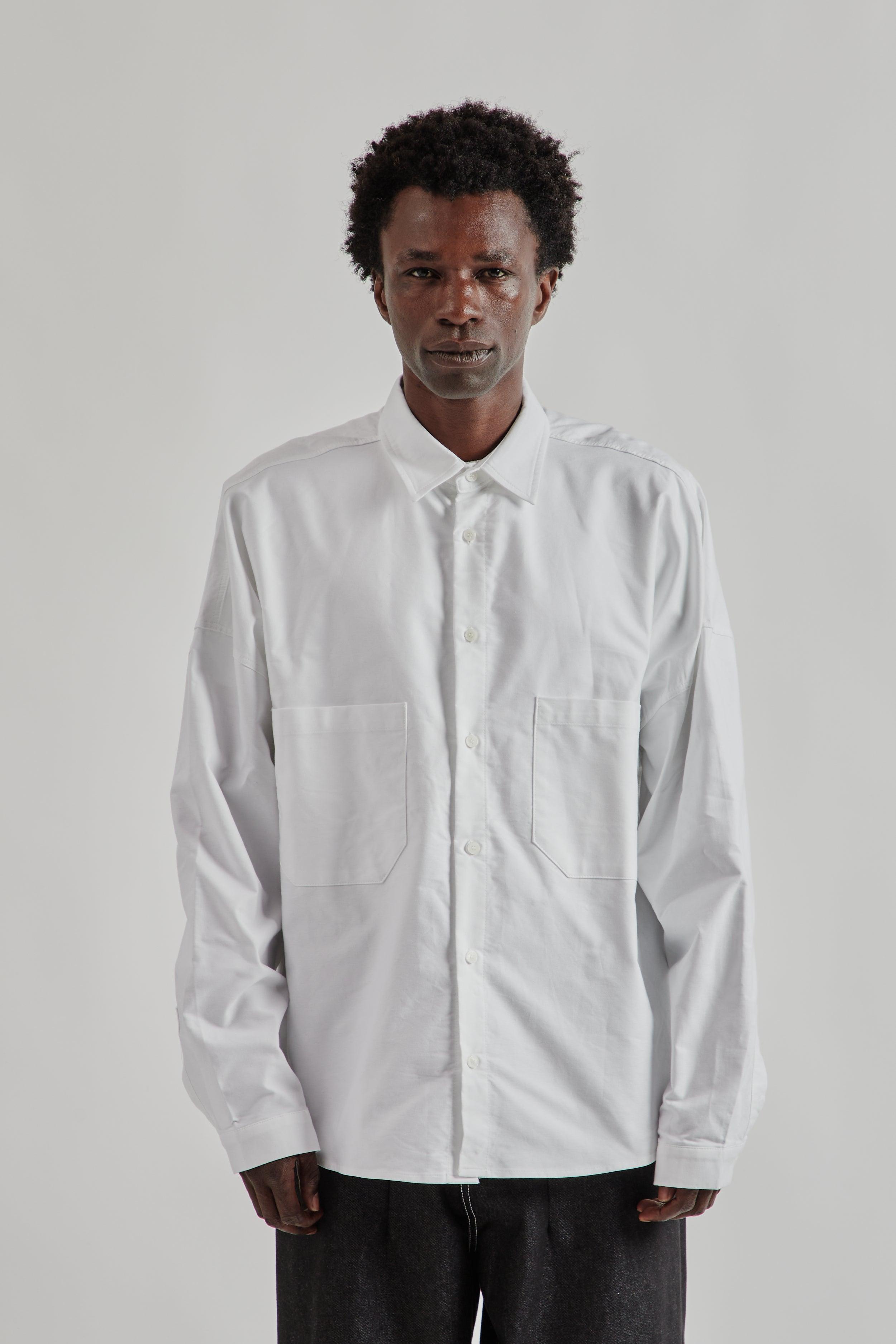 Oxford Balloon Shirt - White