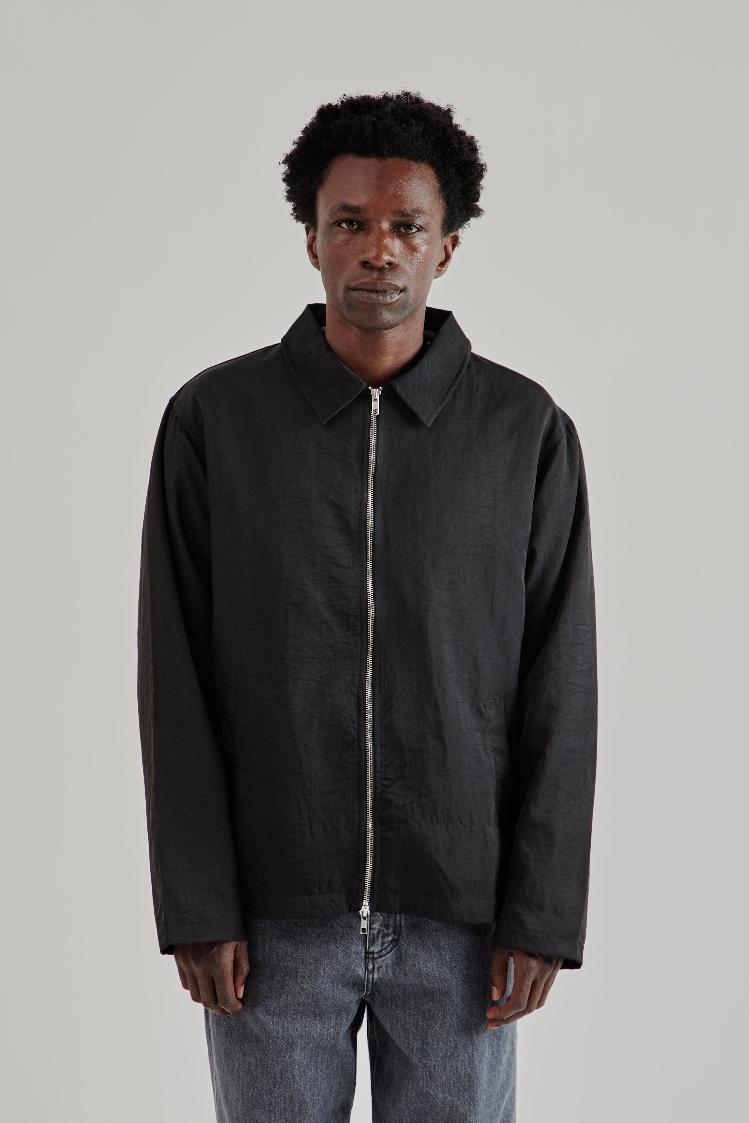 Double Zip Jacket - Nylon Black