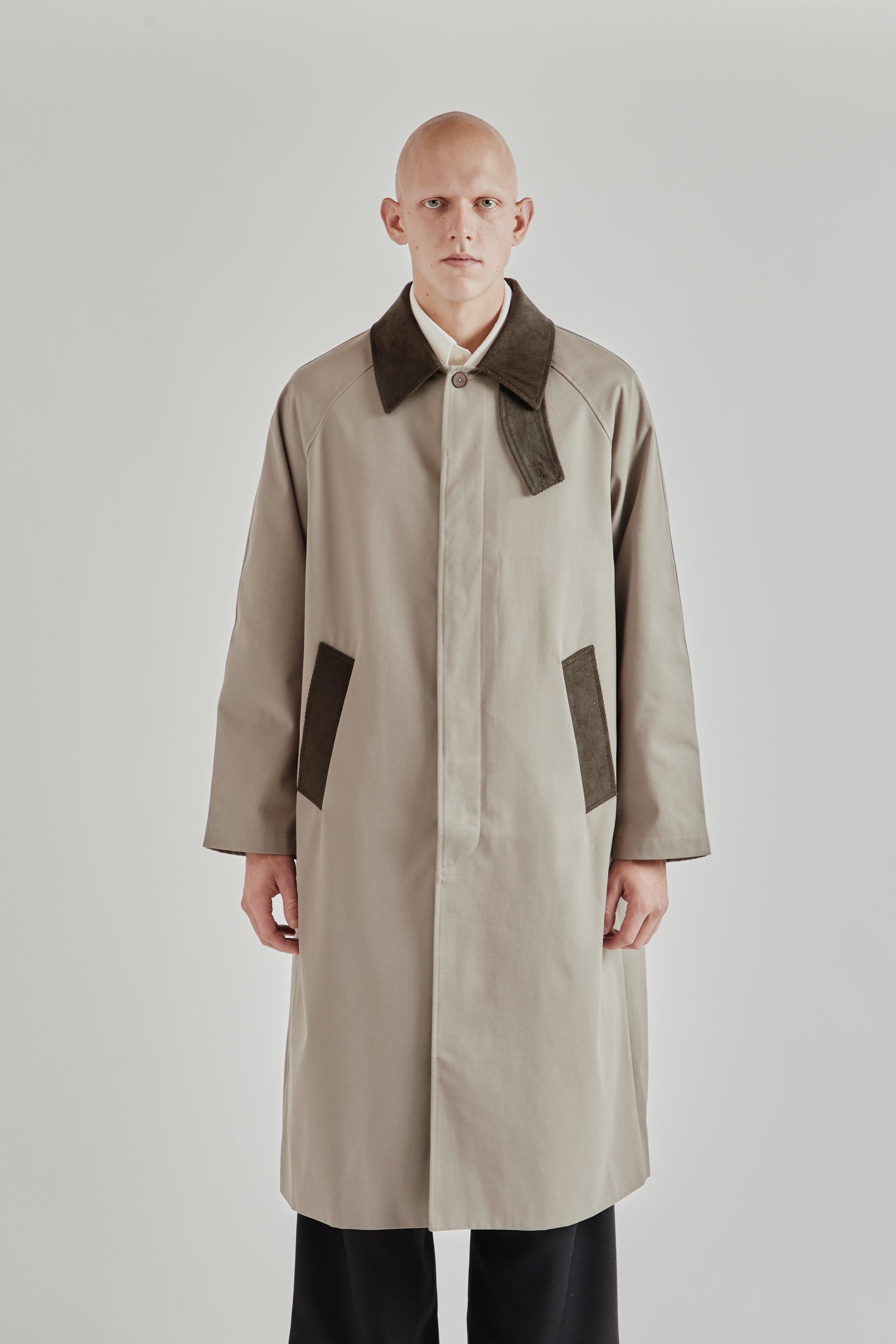 Raglan Top Coat - Sand