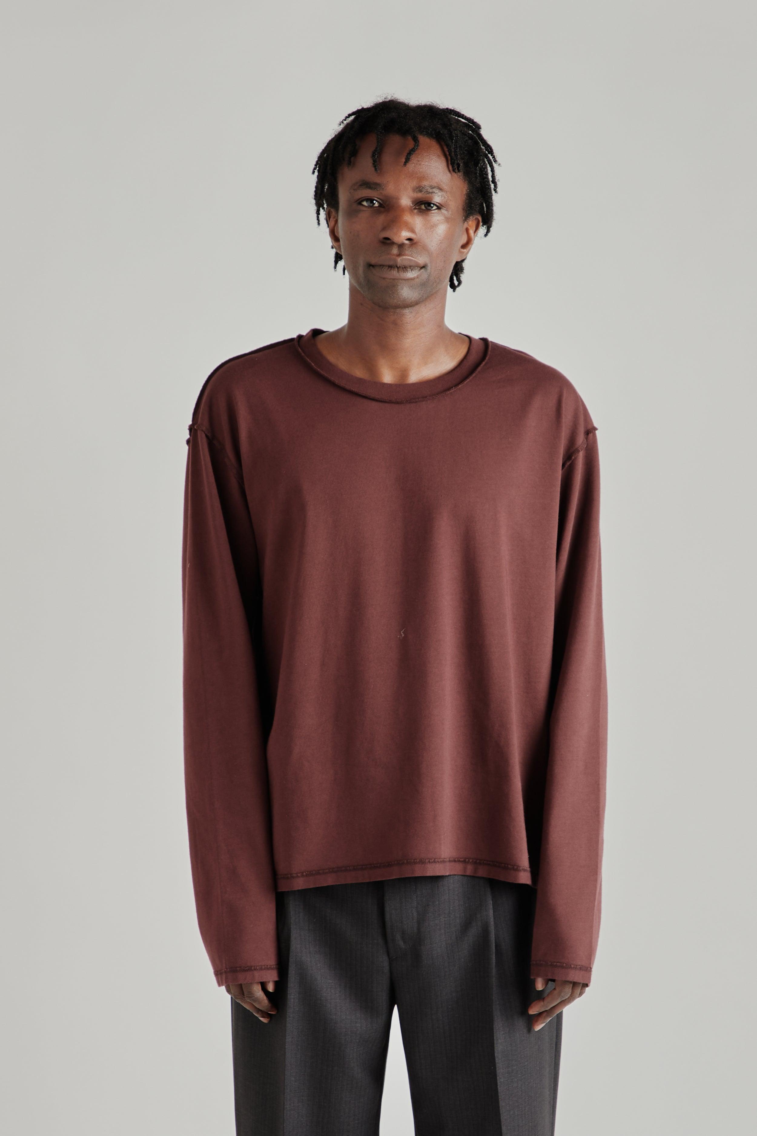 Reversed Longsleeve - Burgundy