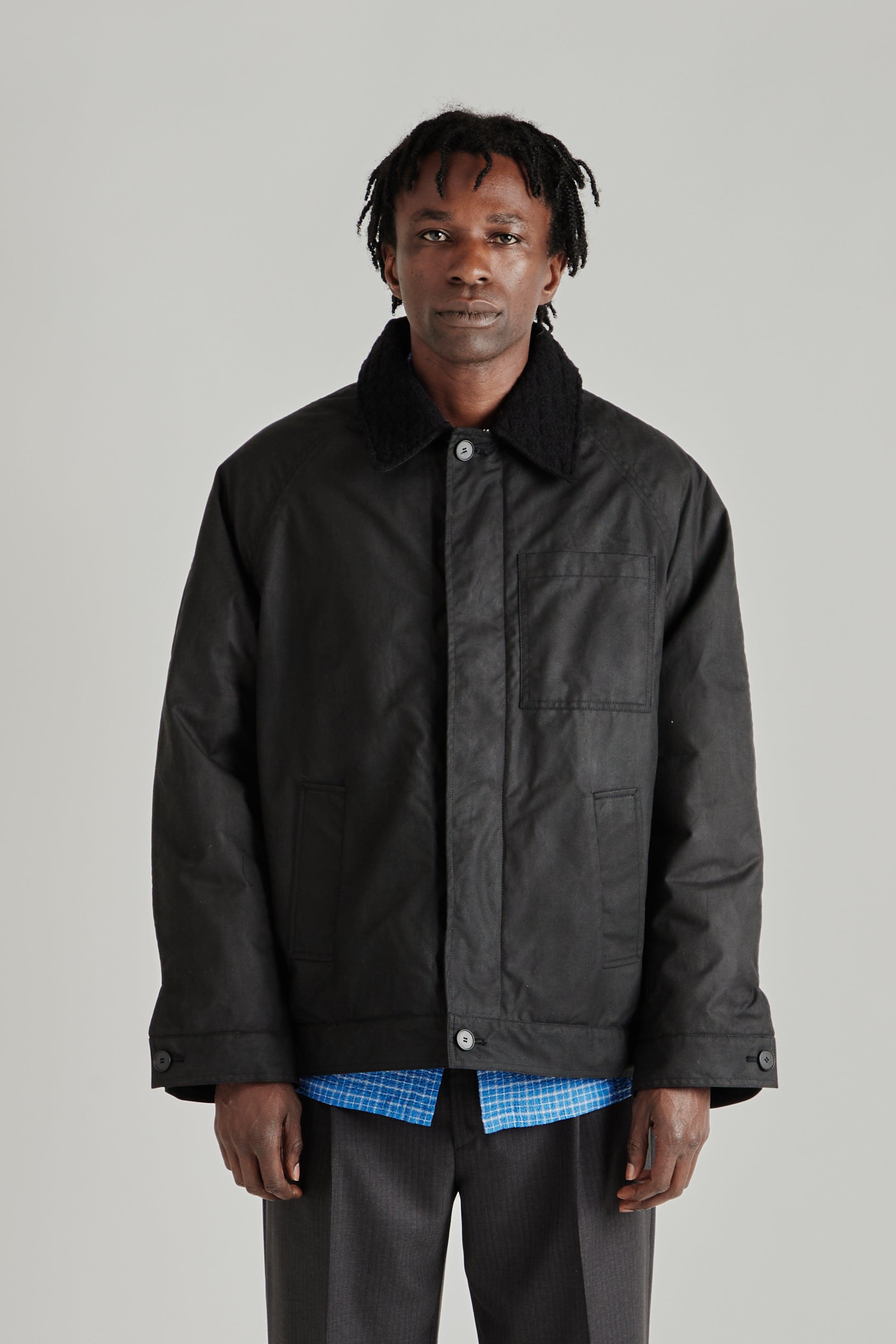 Waxed Jacket - Black