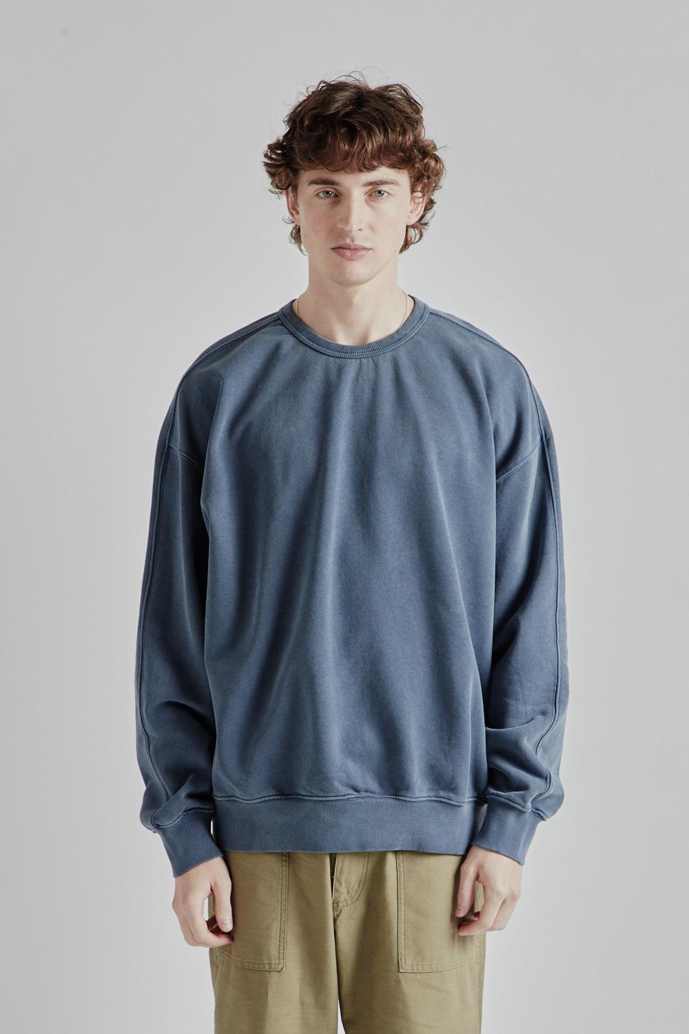 OG Pigment Dyeing Sweatshirt - Blue