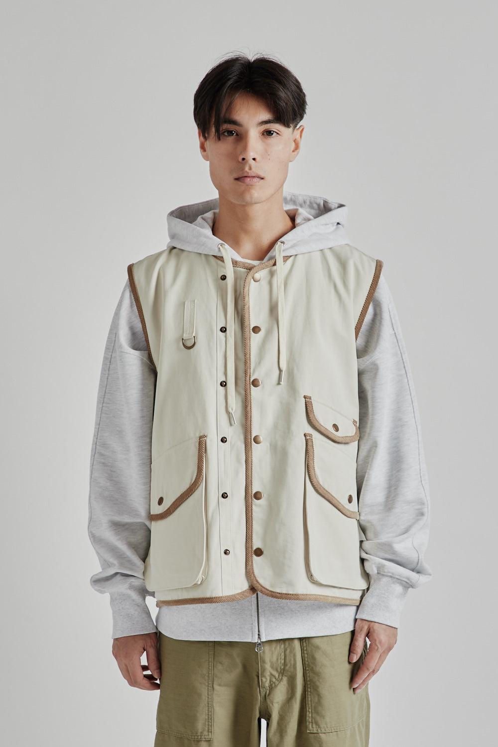 Heritage Hunting Vest - Cream