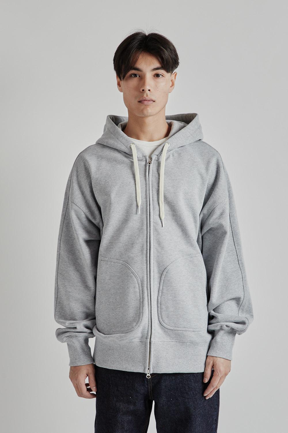 OG Heavyweight Hood Zip-up Parka - Gray