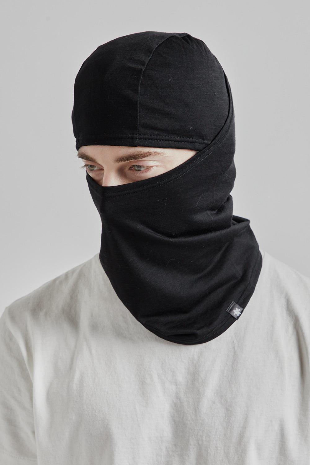 Wool Balaclava - Black