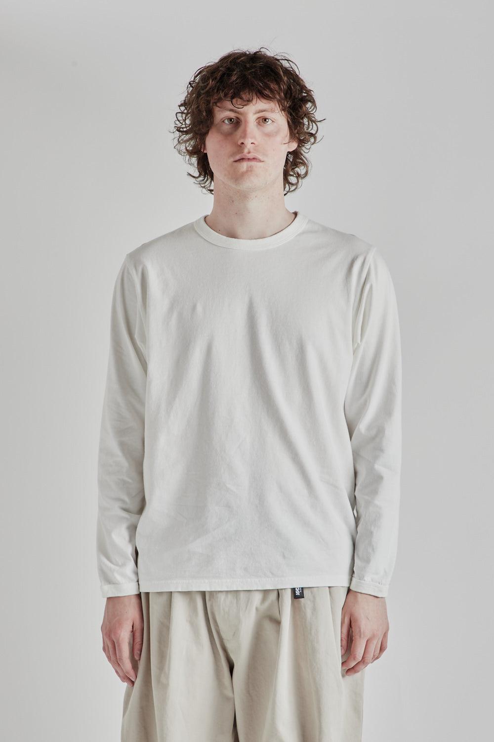 L/S Lead Off T-Shirts - White