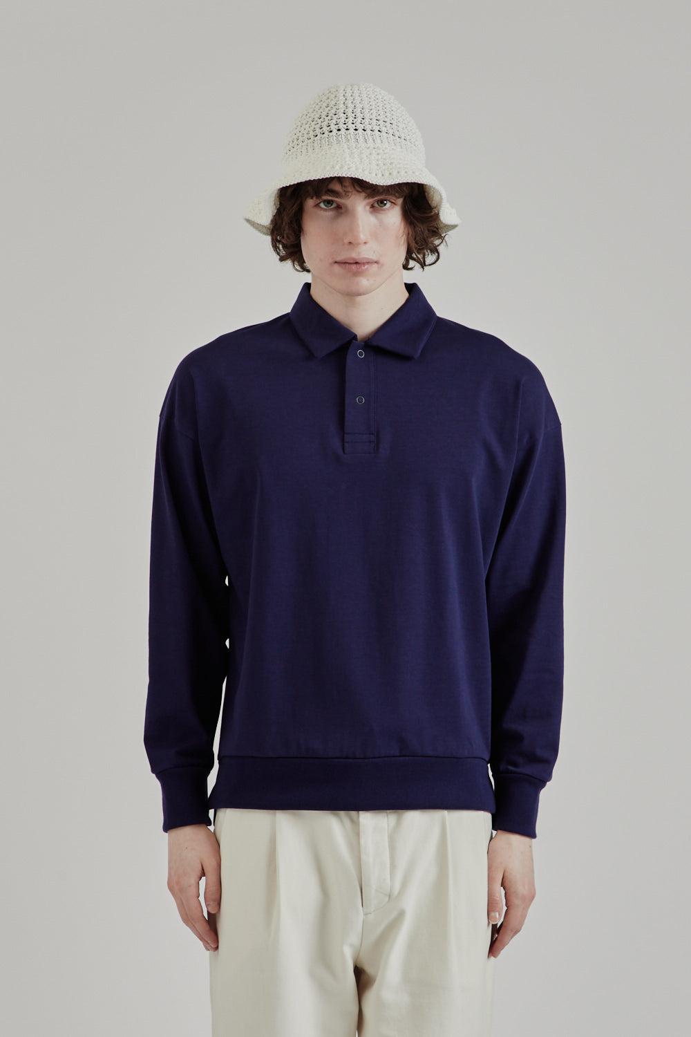 Grace LS Owners Polo - Blue Depths