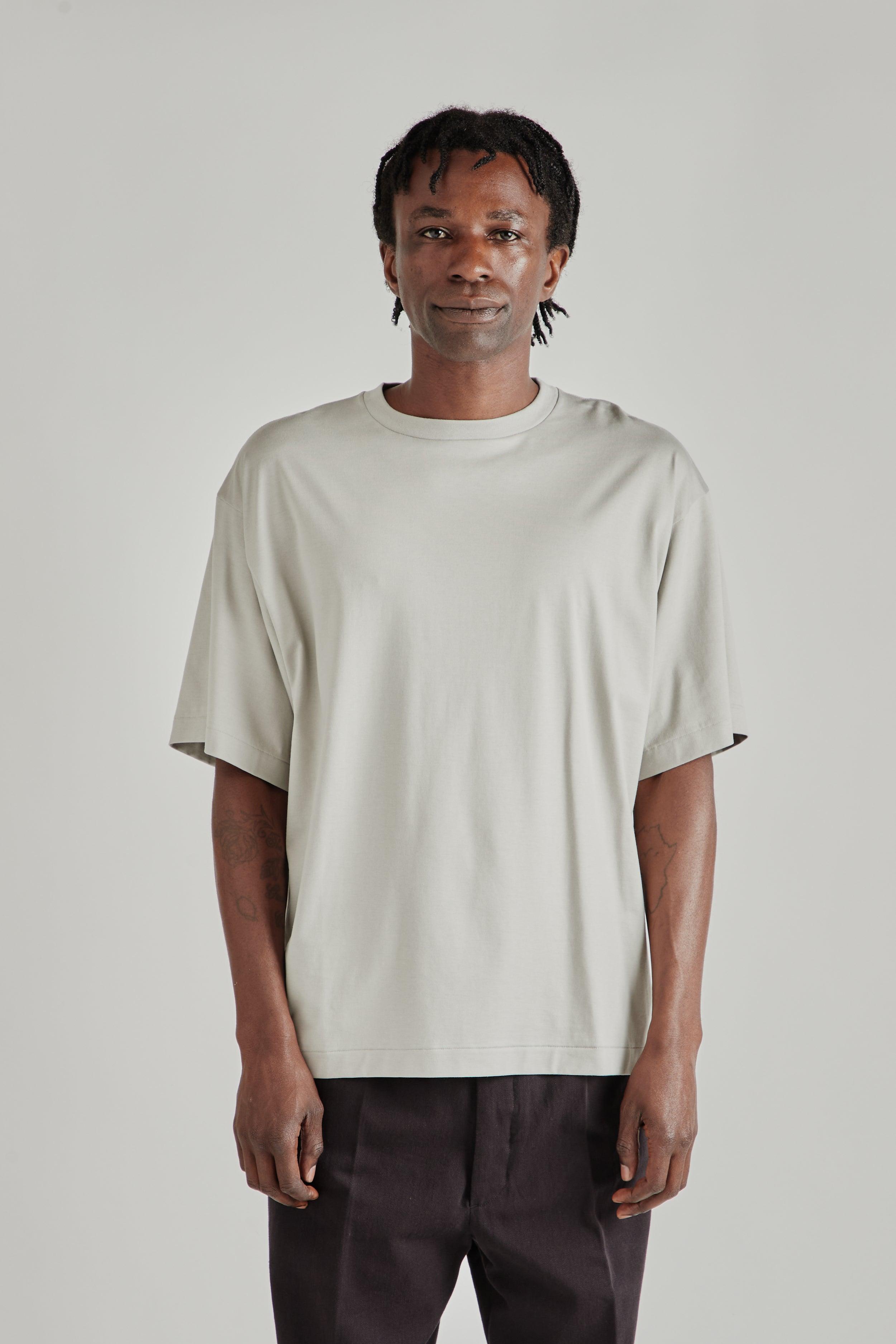 Suvin Tenjiku Tee - Light Grey