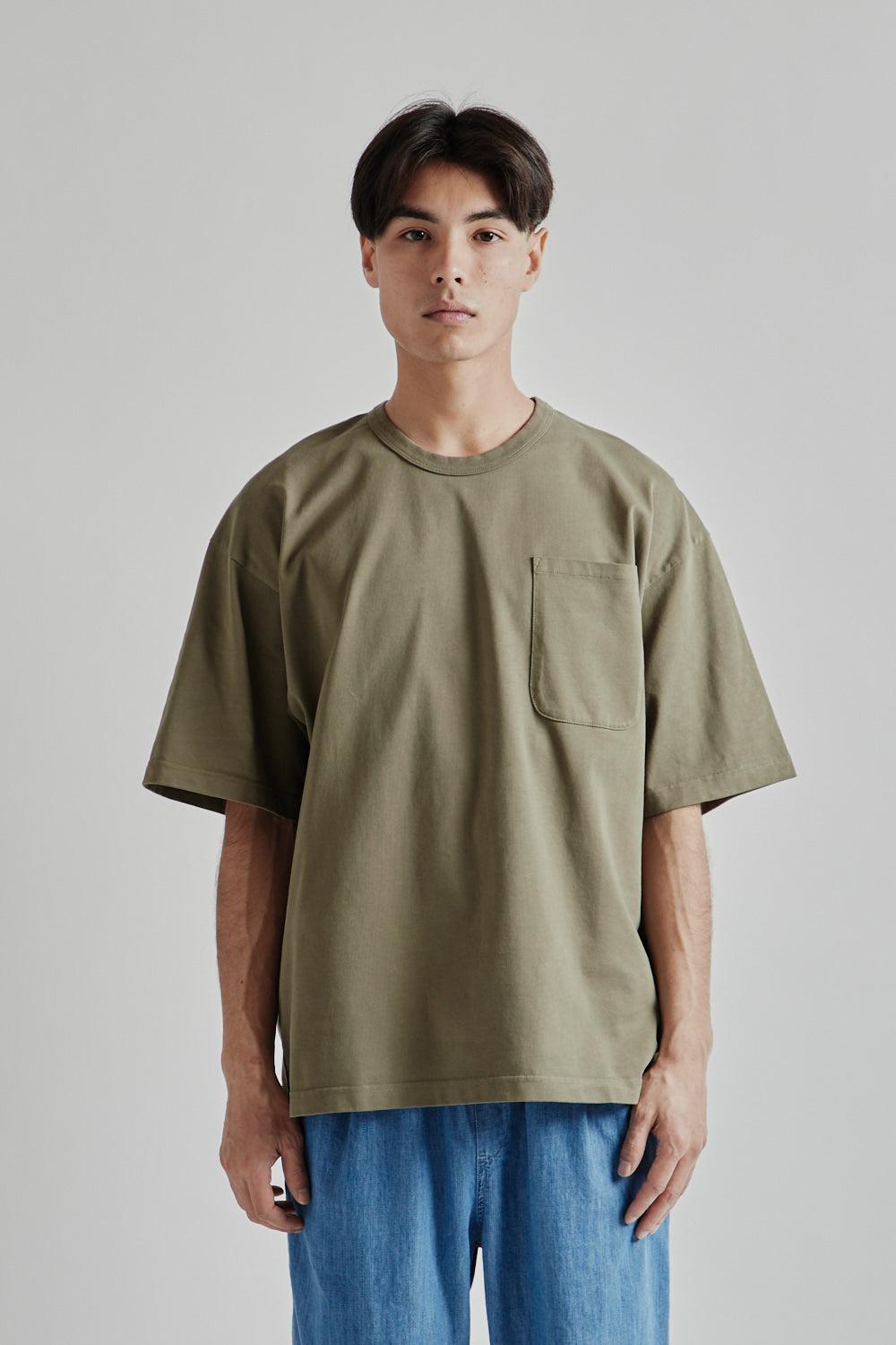 Fly Tee - Dark Olive Heavy Weight Jersey