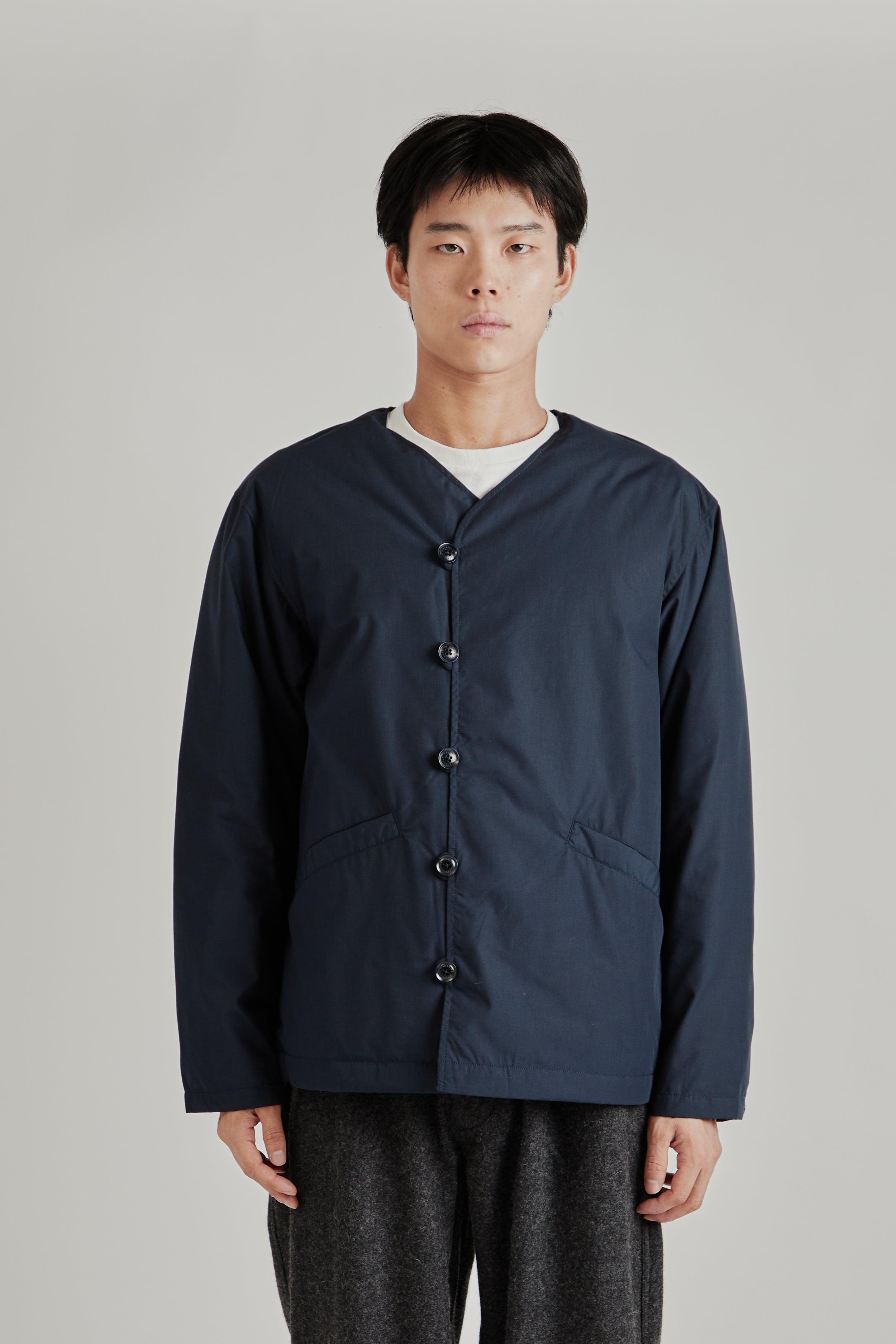 Down Cardigan - Navy