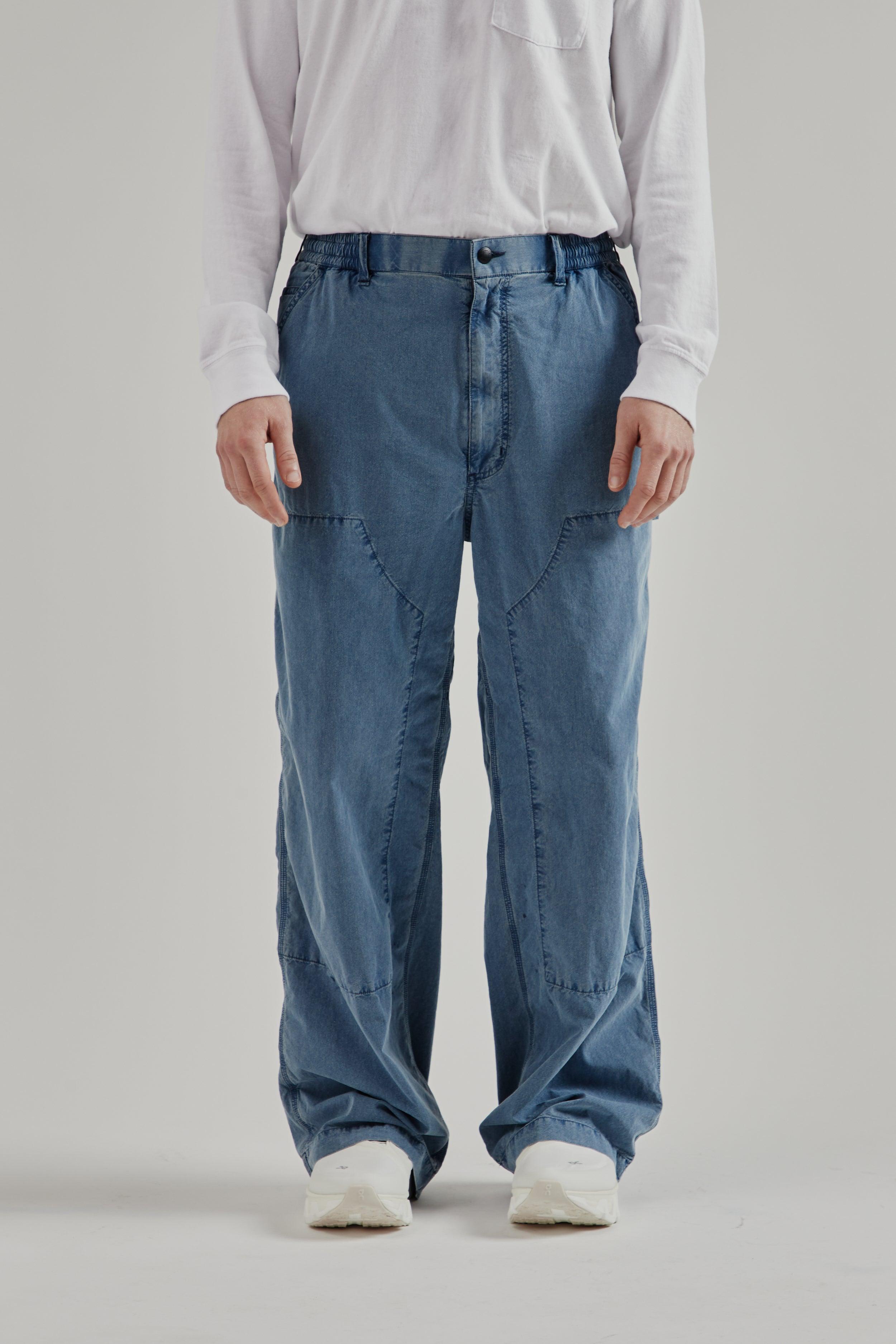Indigo Weather Deck Pants - Light Indigo