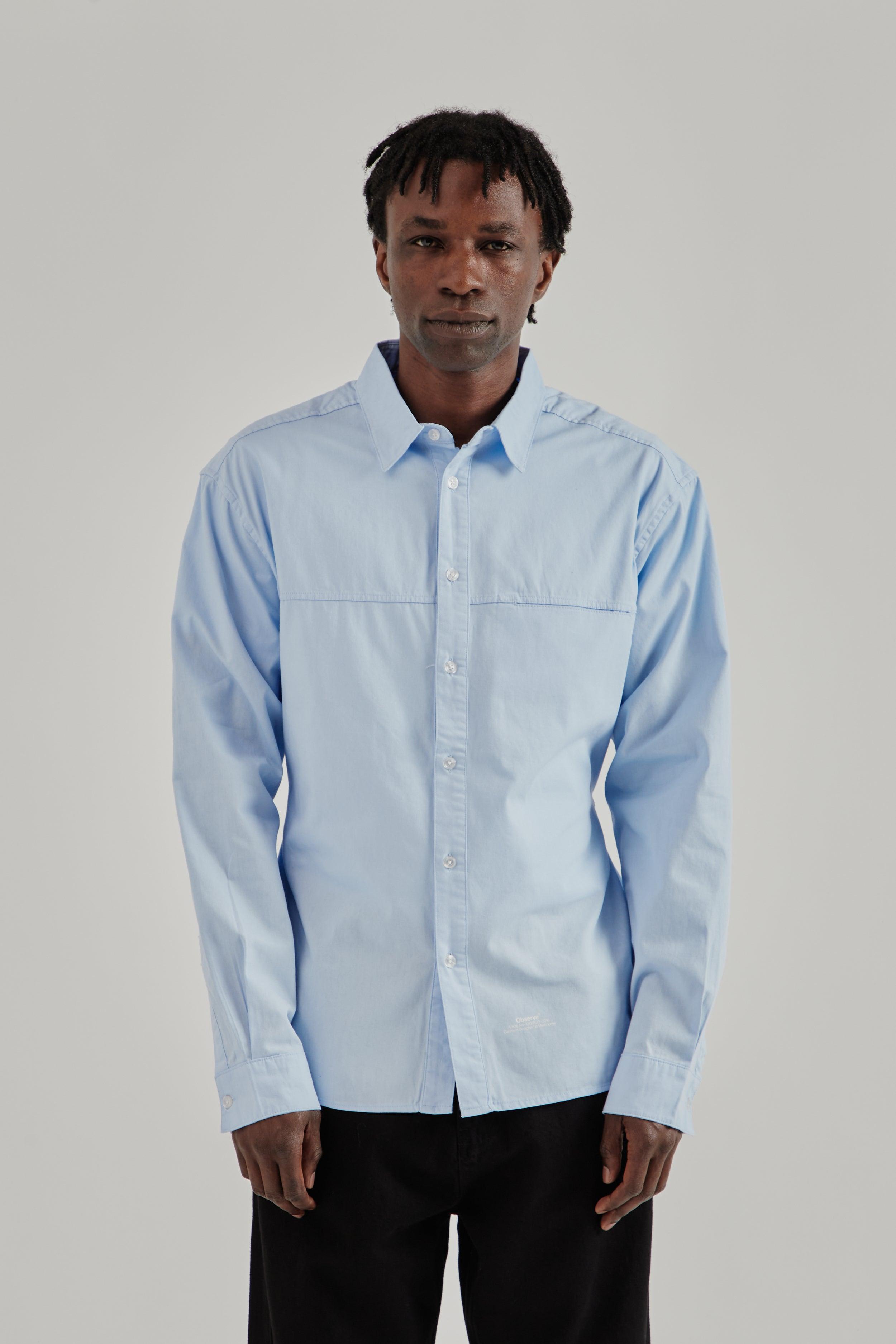 Poplin Loop Shirt - Blue