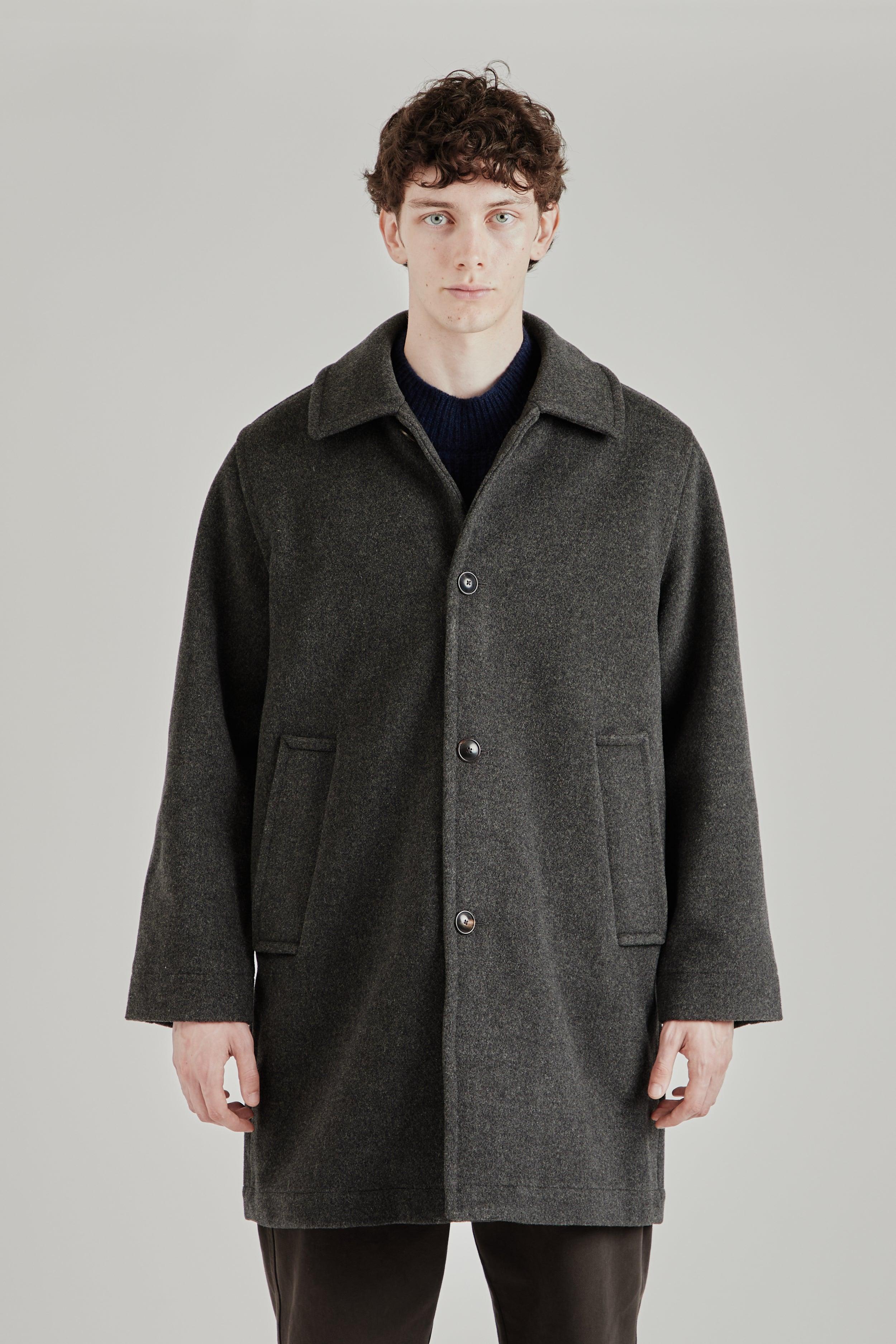 Orson Overcoat - Greyish Brown