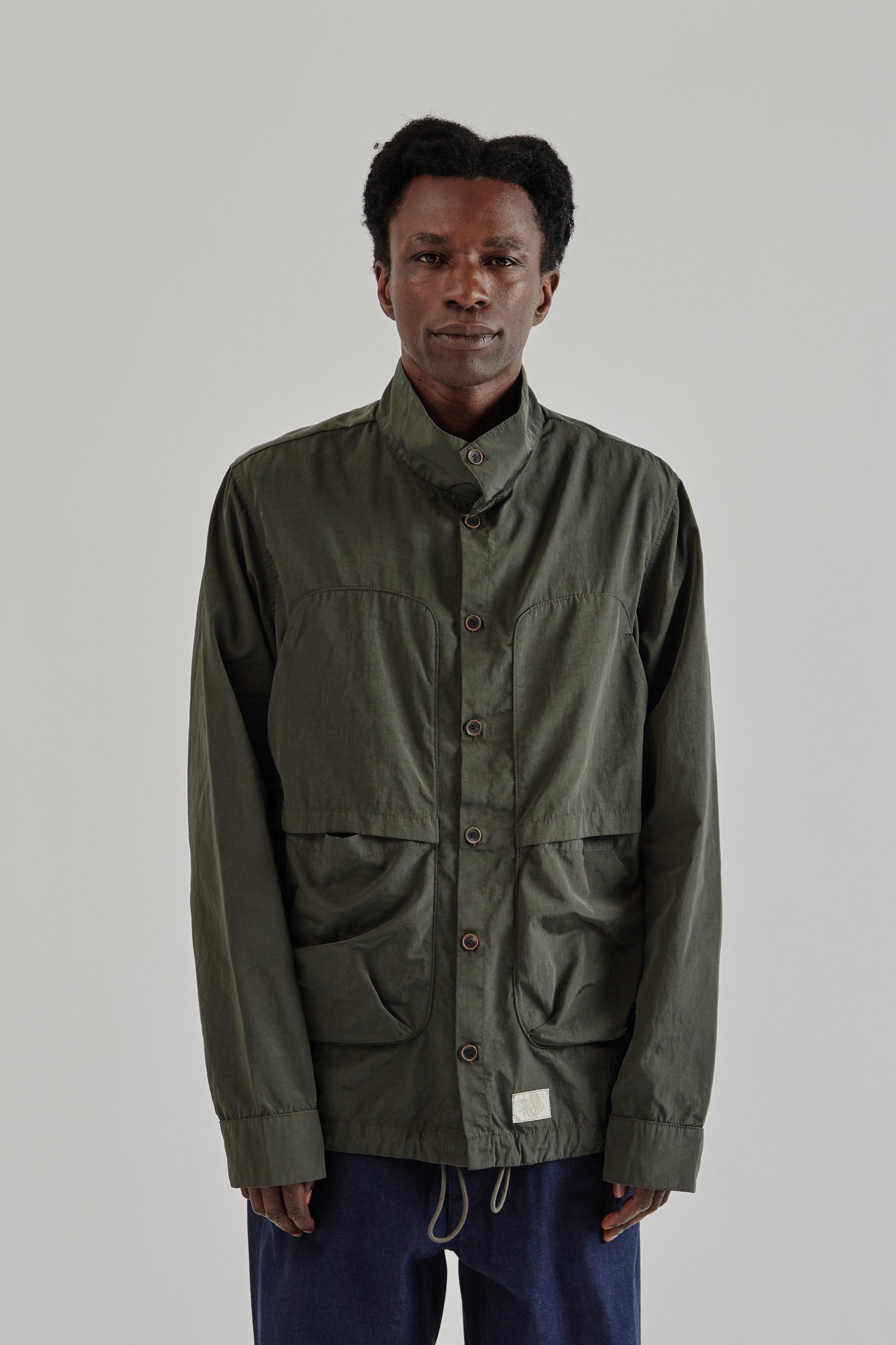 Epitome Canvas Nylon L/S Shirt - Peat